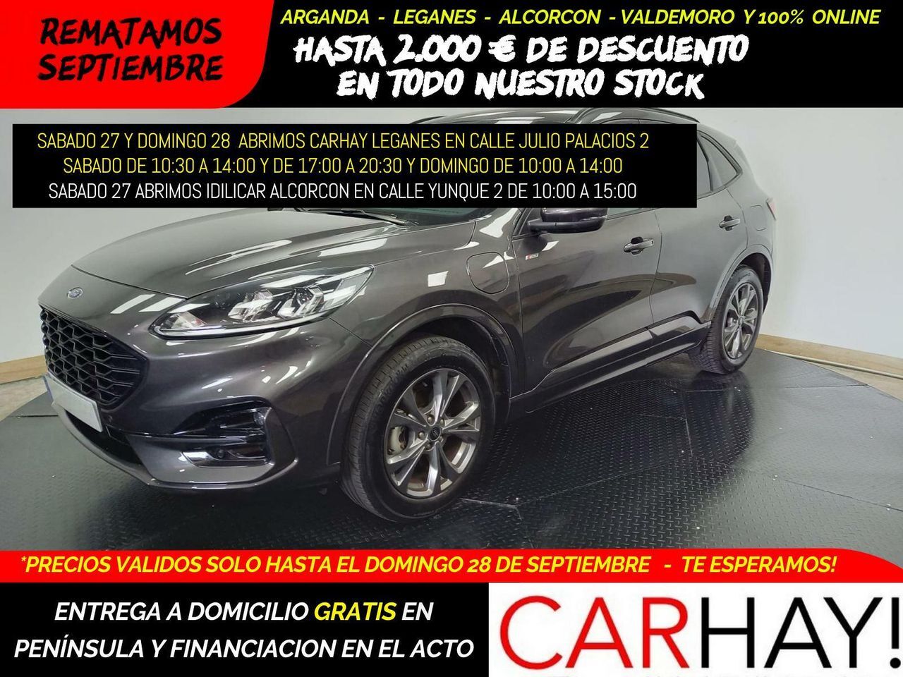 FORD Kuga (ST-LINE 2.5 DUR.PHEV 225) en Madrid