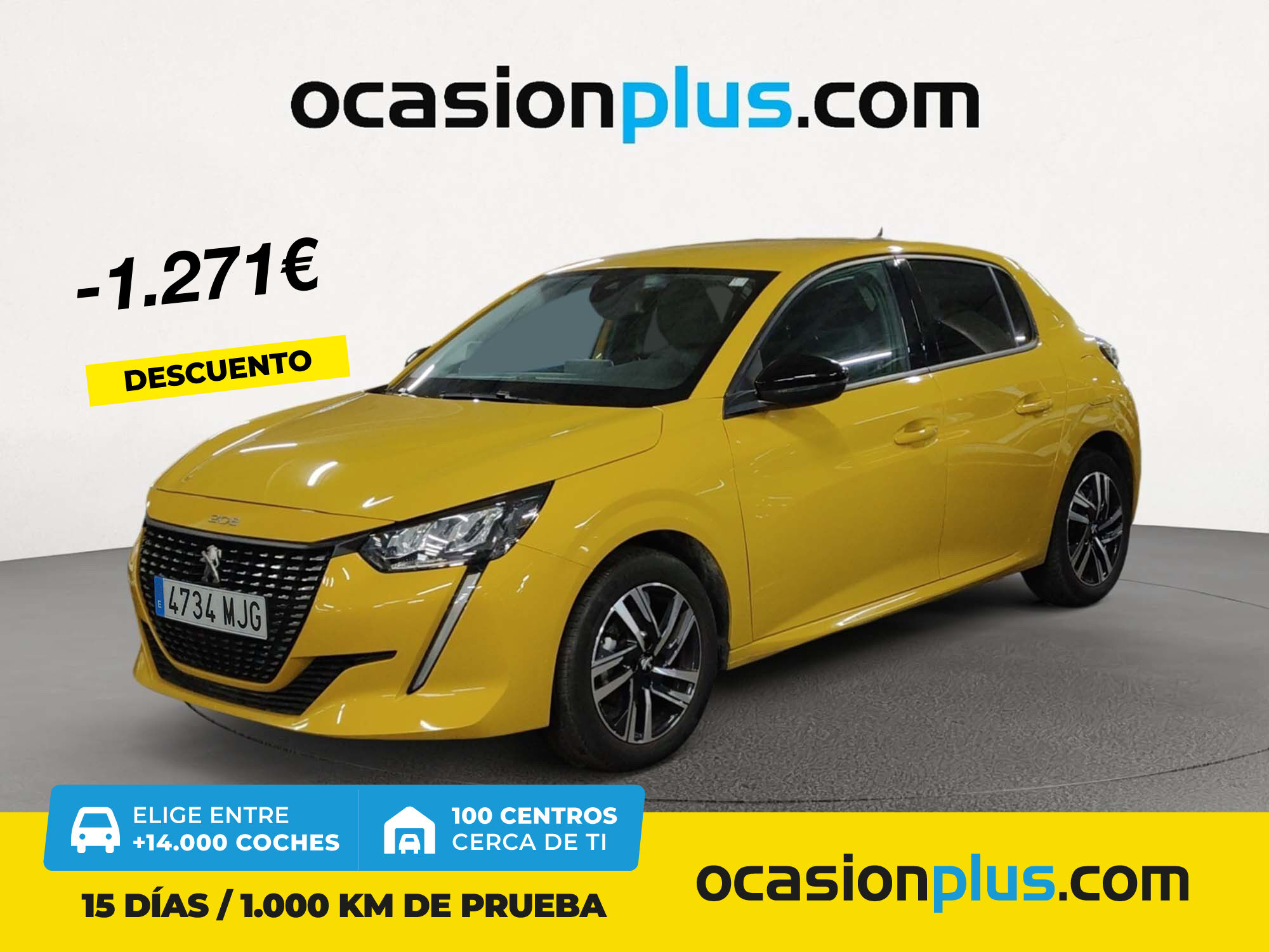 PEUGEOT 208 (PureTech 100 Allure 75 kW (100 CV)) en Madrid