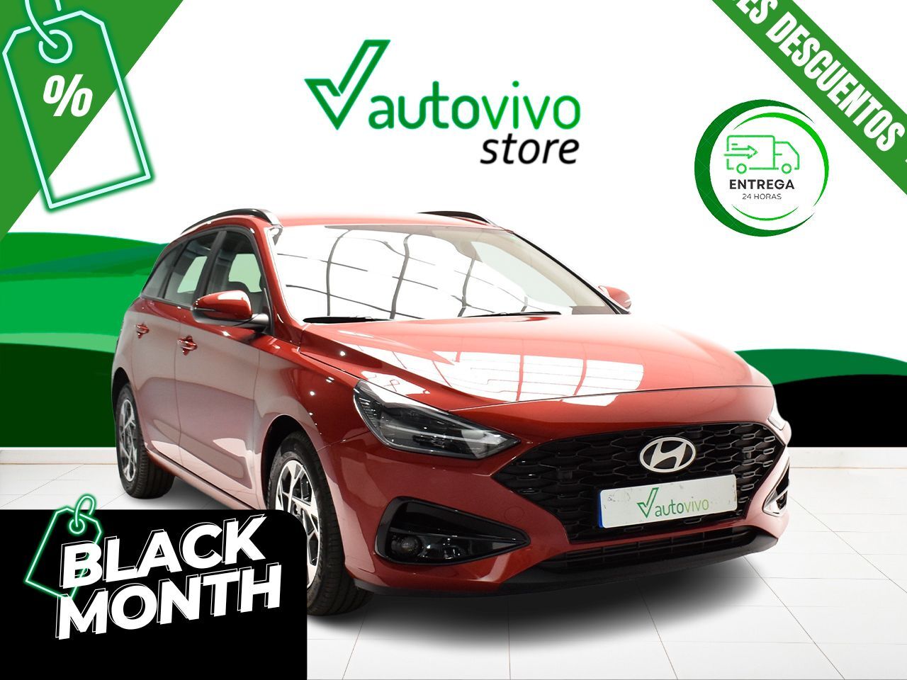 HYUNDAI i30 (CW KLASS 1.0 TGDI 48V 100 CV 5P) en Barcelona