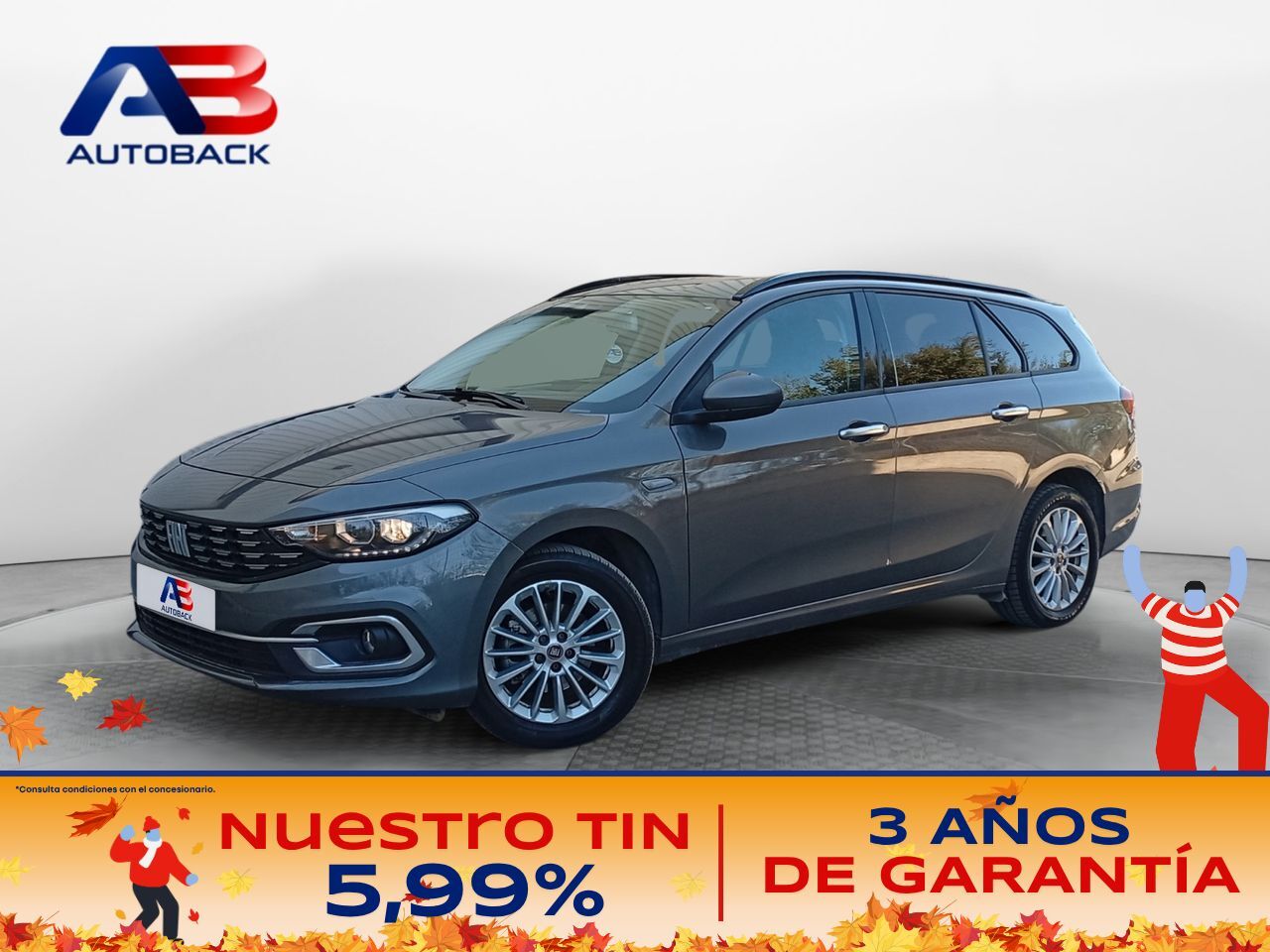 FIAT Tipo (SW 1.3 SDE 70kW (95CV)) en Madrid