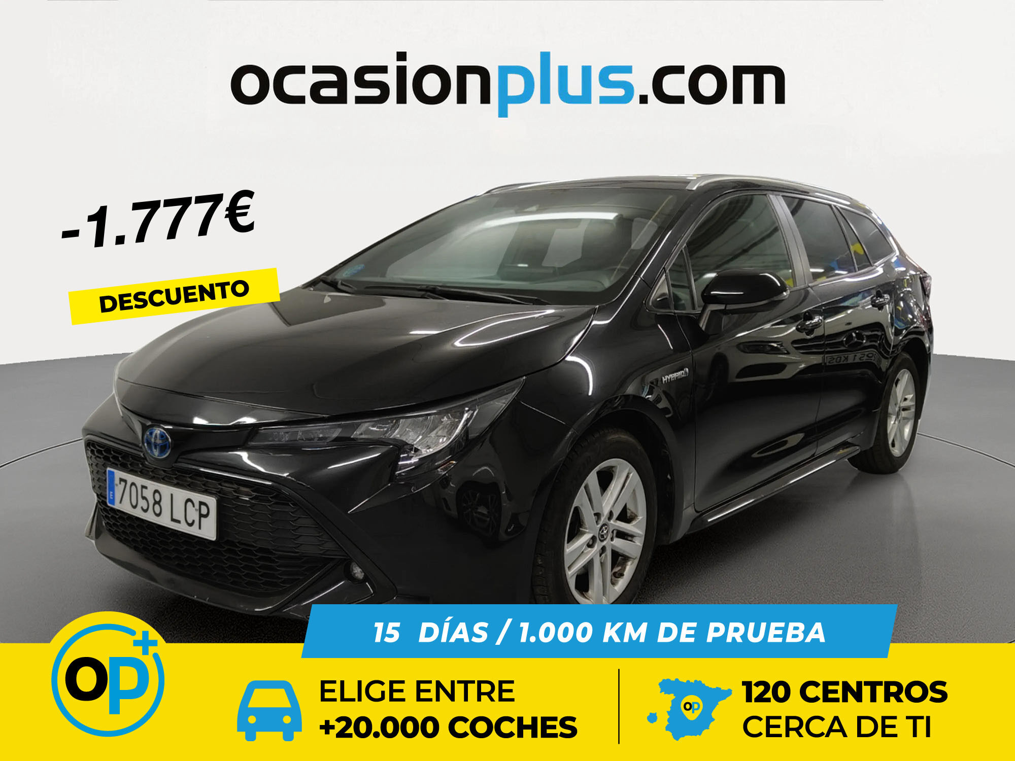 TOYOTA Corolla (1.8 125 Híbrido Active Tech E-CVT 90 kW (122 CV)) en Madrid