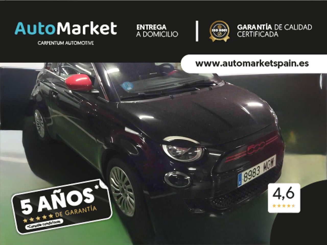 FIAT 500 (RED HB 320KM 85KW (118CV)) en Lugo