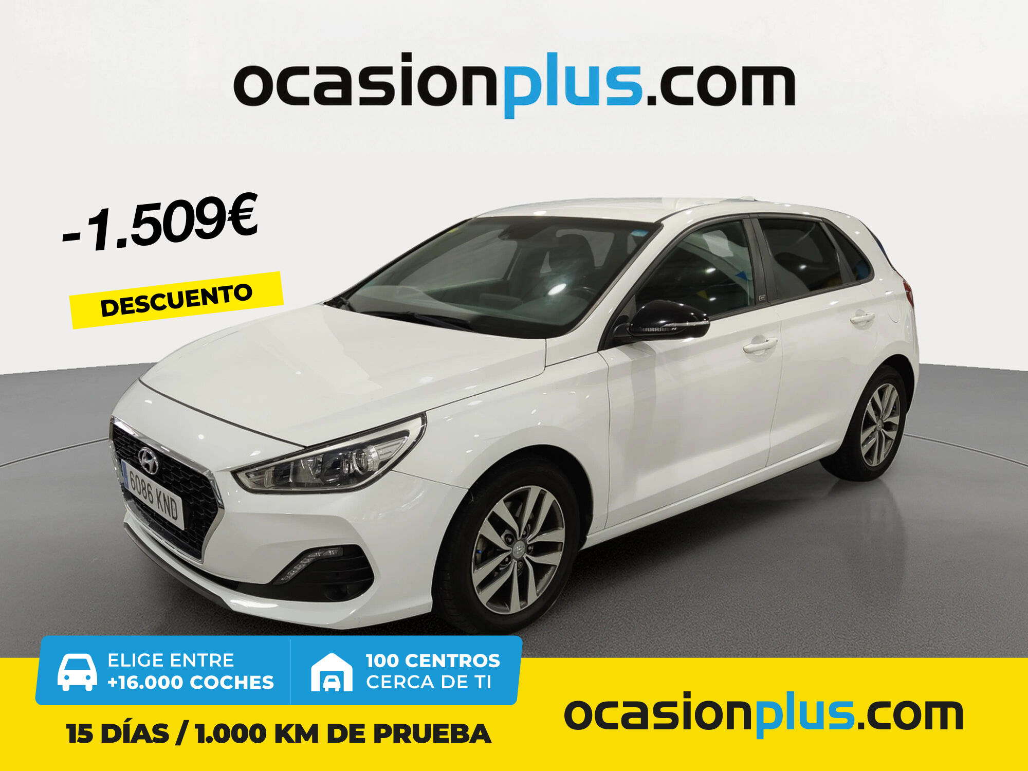 HYUNDAI i30 (1.6 CRDI Go! 81 kW (110 CV)) en Madrid