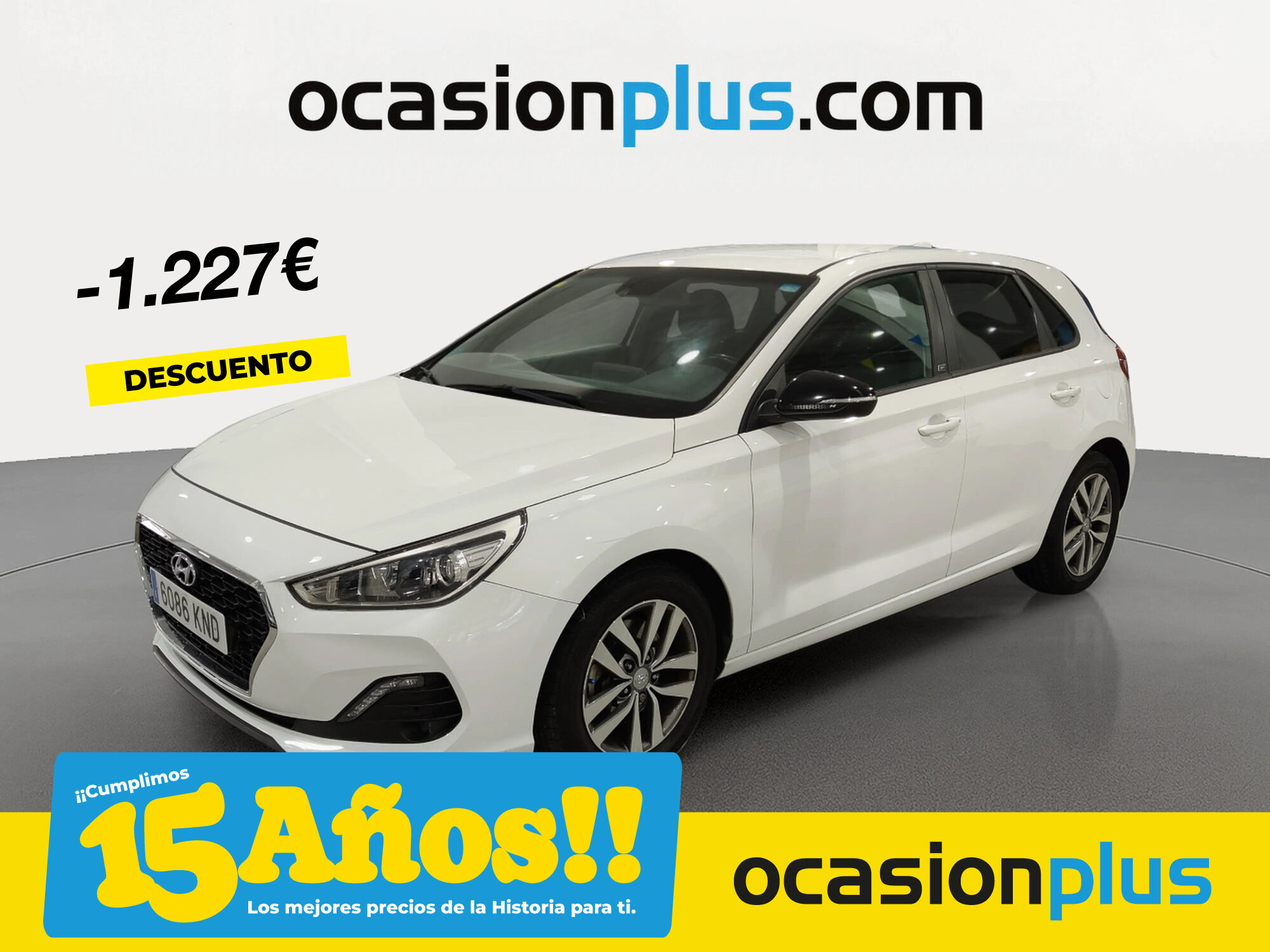 HYUNDAI i30 (1.6 CRDI Go! 81 kW (110 CV)) en Madrid