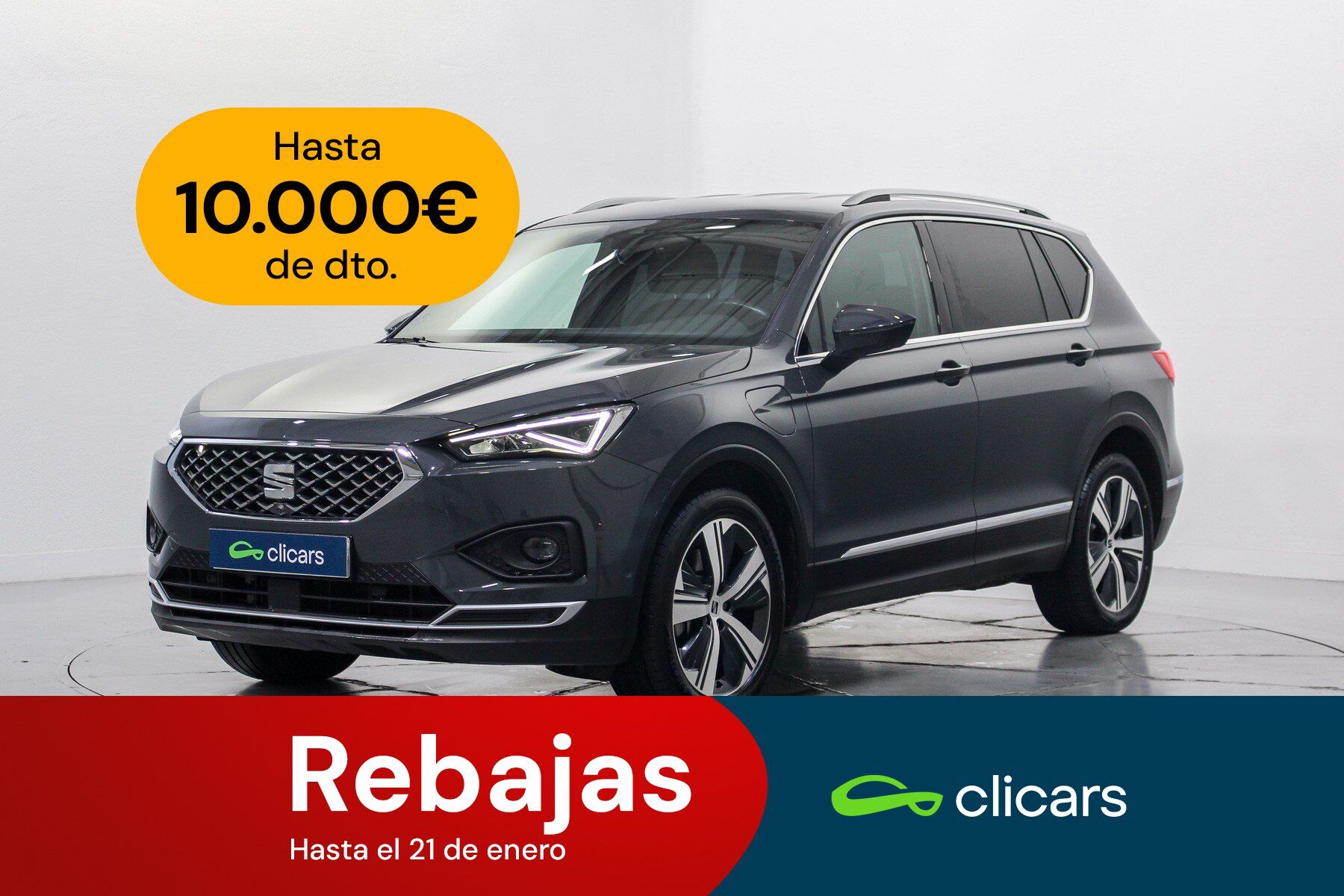 SEAT Tarraco (Tarraco 1.4 e-Hybrid Xcellence DSG) en Madrid