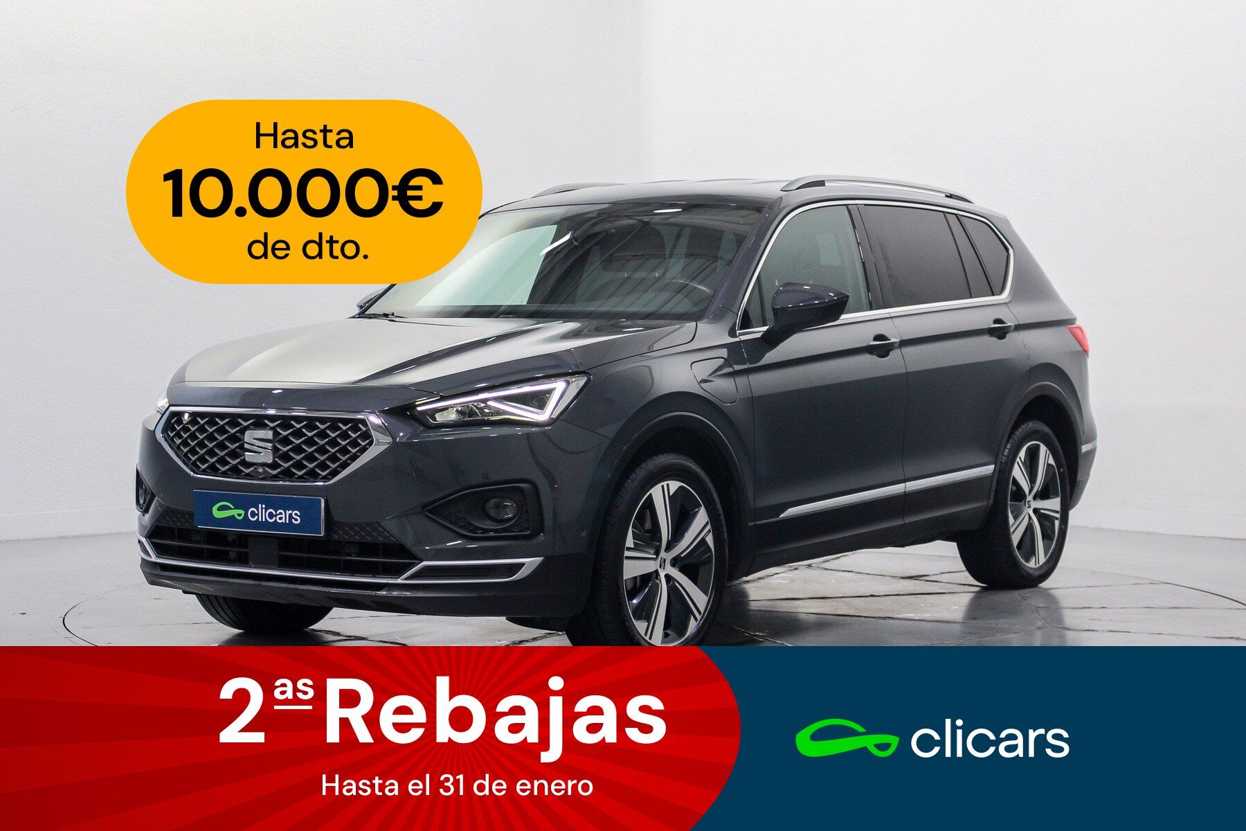SEAT Tarraco (Tarraco 1.4 e-Hybrid Xcellence DSG) en Madrid
