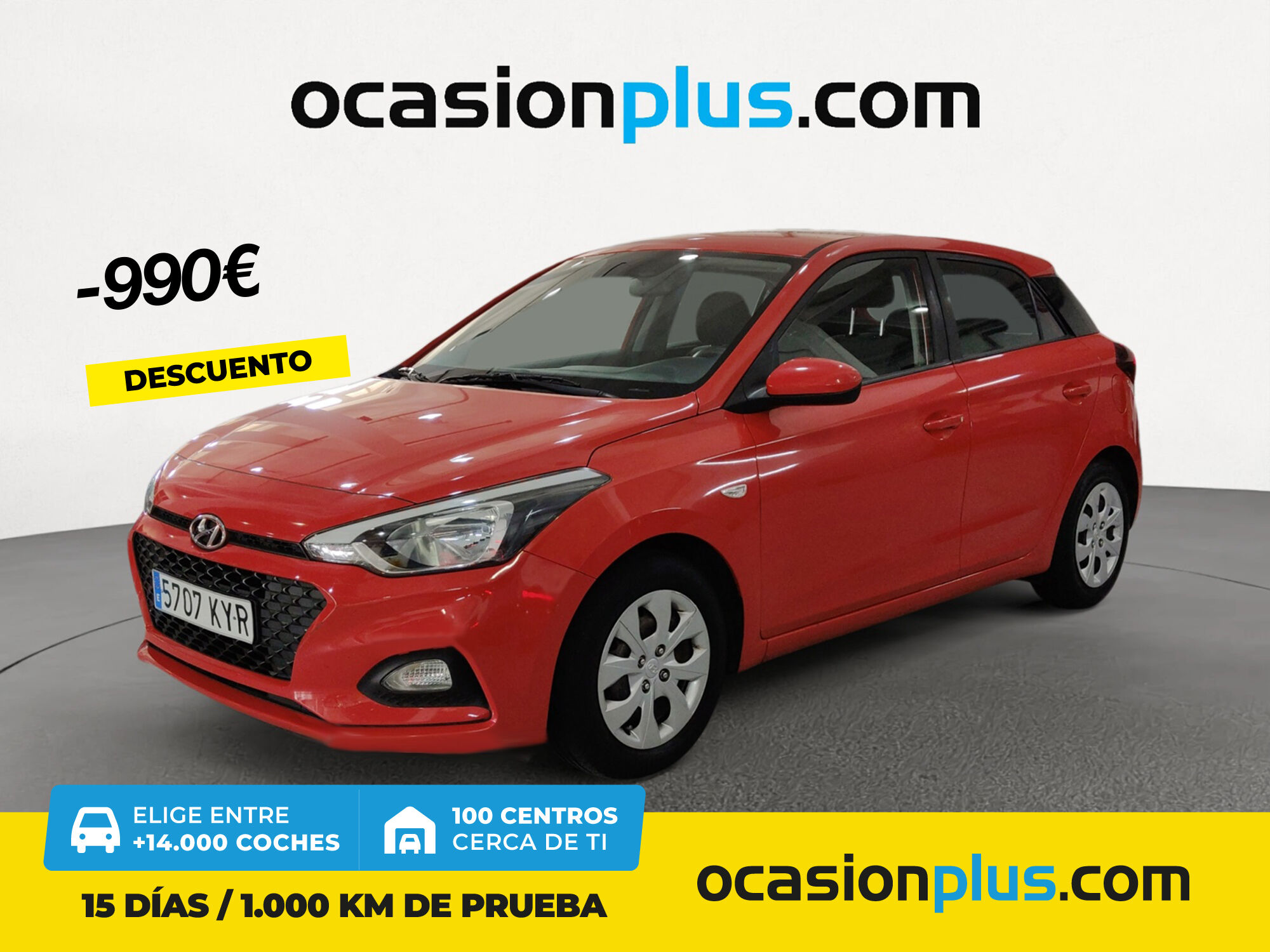 HYUNDAI i20 (1.2 MPI Essence 62 kW (84 CV)) en Madrid
