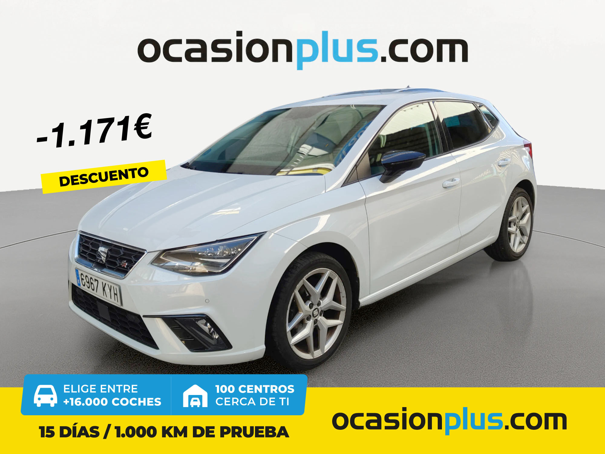 SEAT Ibiza (1.0 TGI FR 66 kW (90 CV)) en Madrid