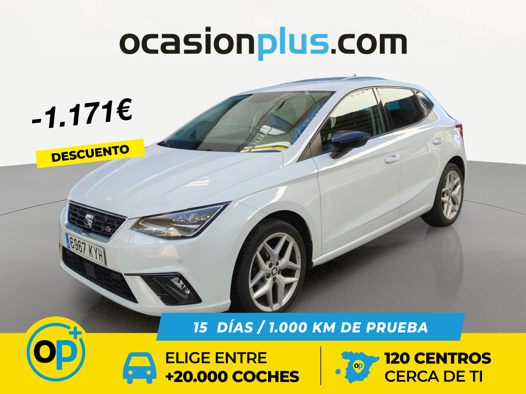 SEAT Ibiza (1.0 TGI FR 66 kW (90 CV)) en Madrid