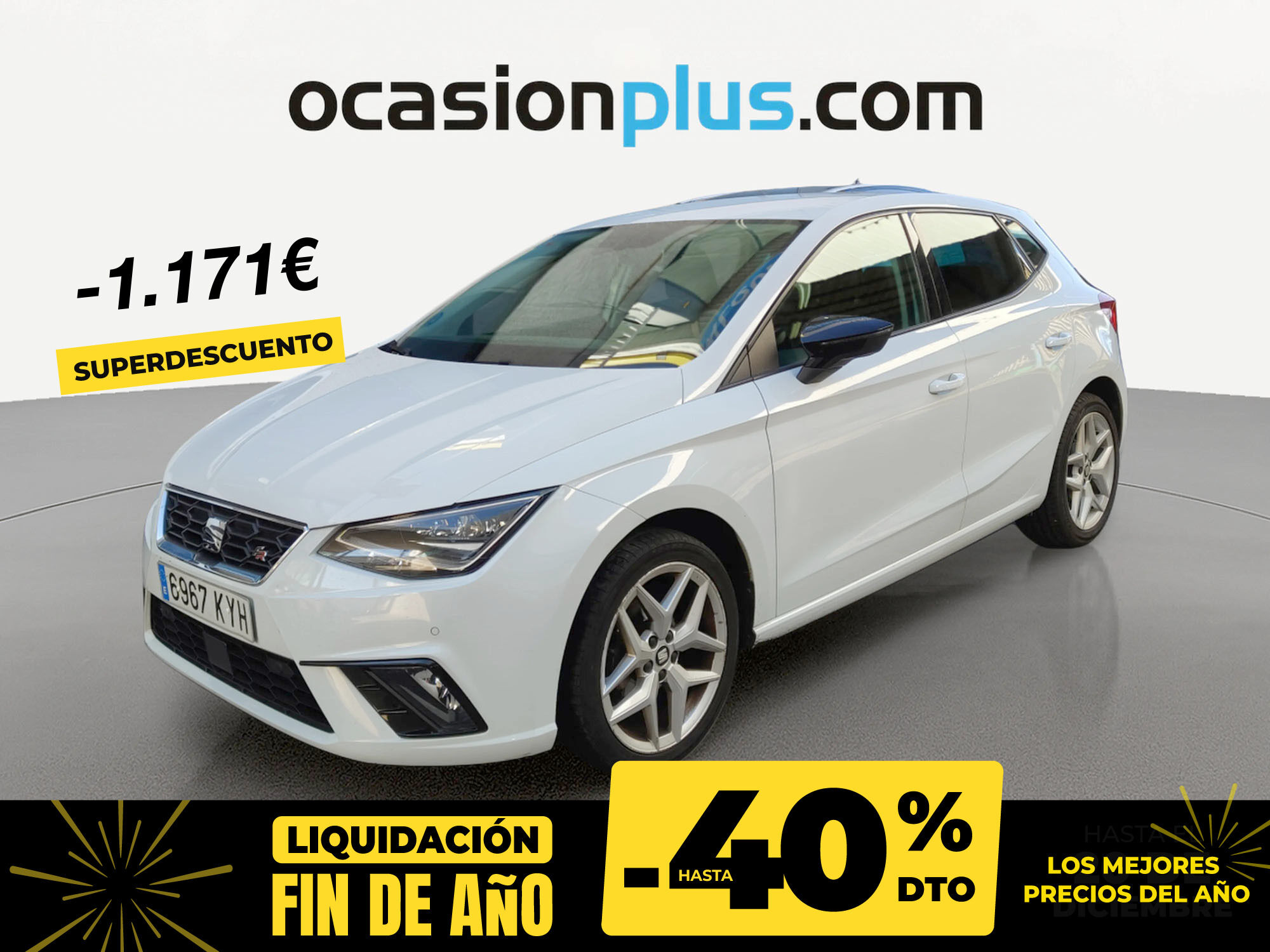 SEAT Ibiza (1.0 TGI FR 66 kW (90 CV)) en Madrid