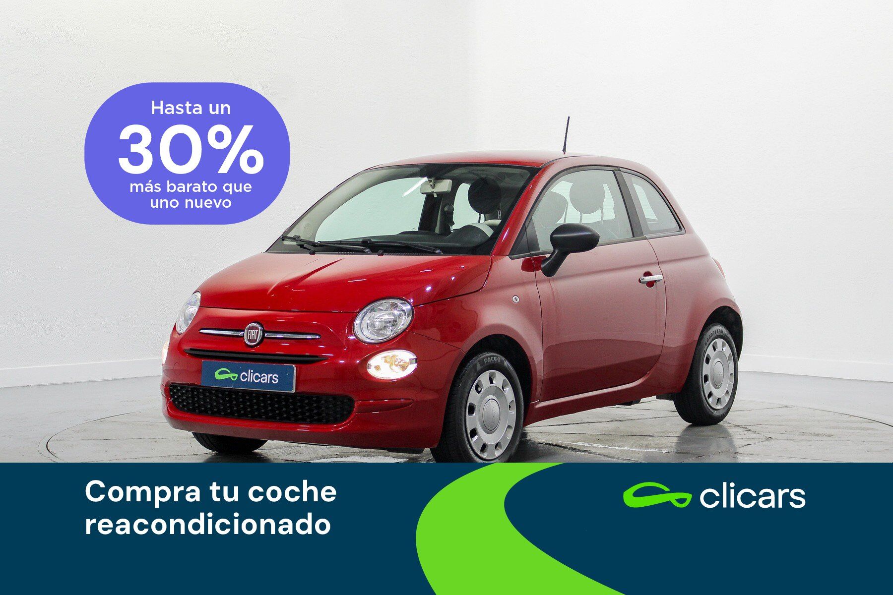 FIAT 500 (500 1.0 Hybrid Cult 52kW) en Madrid