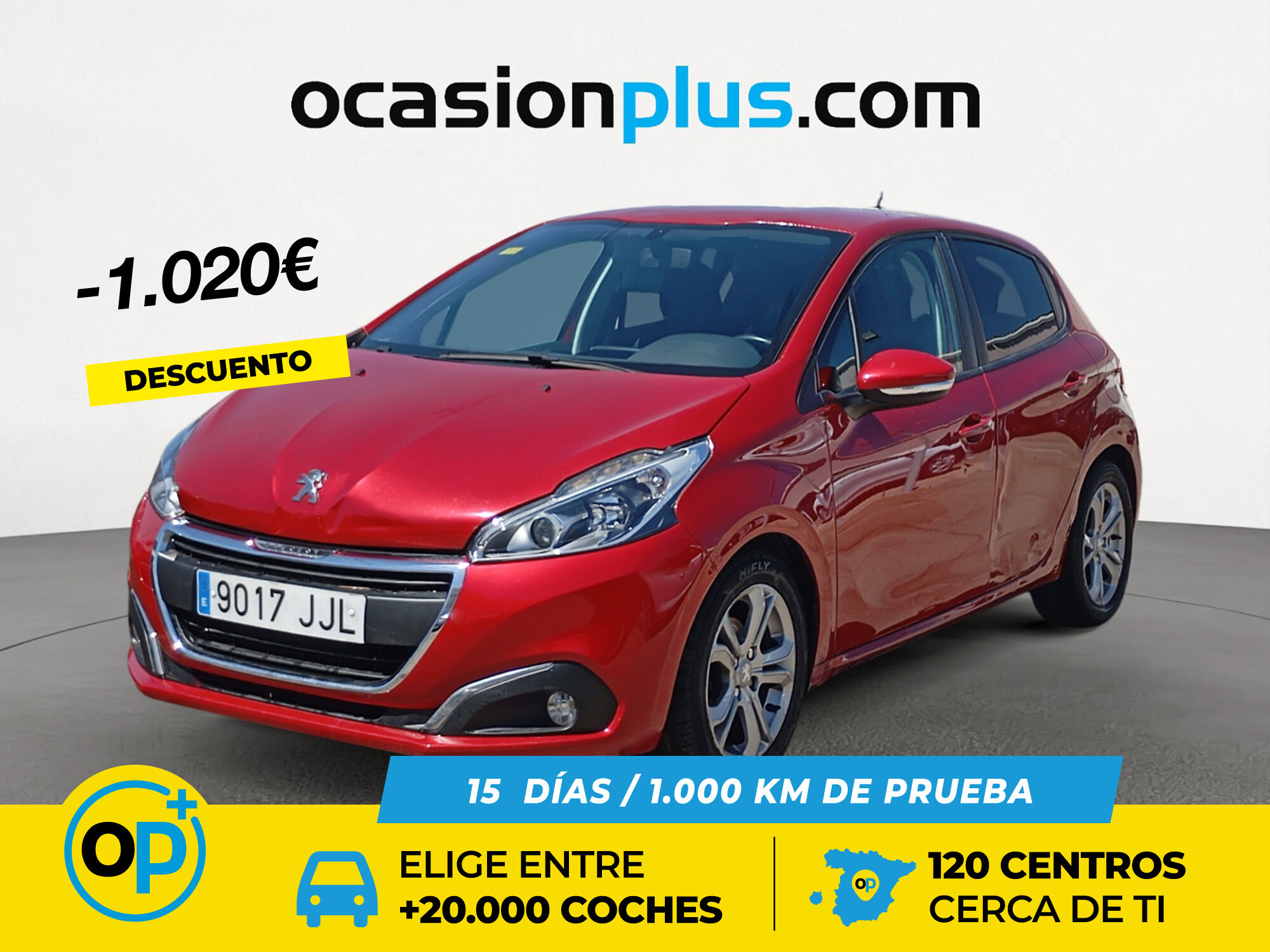 PEUGEOT 208 (1.6 BlueHDI Active 73 kW (100 CV)) en Madrid