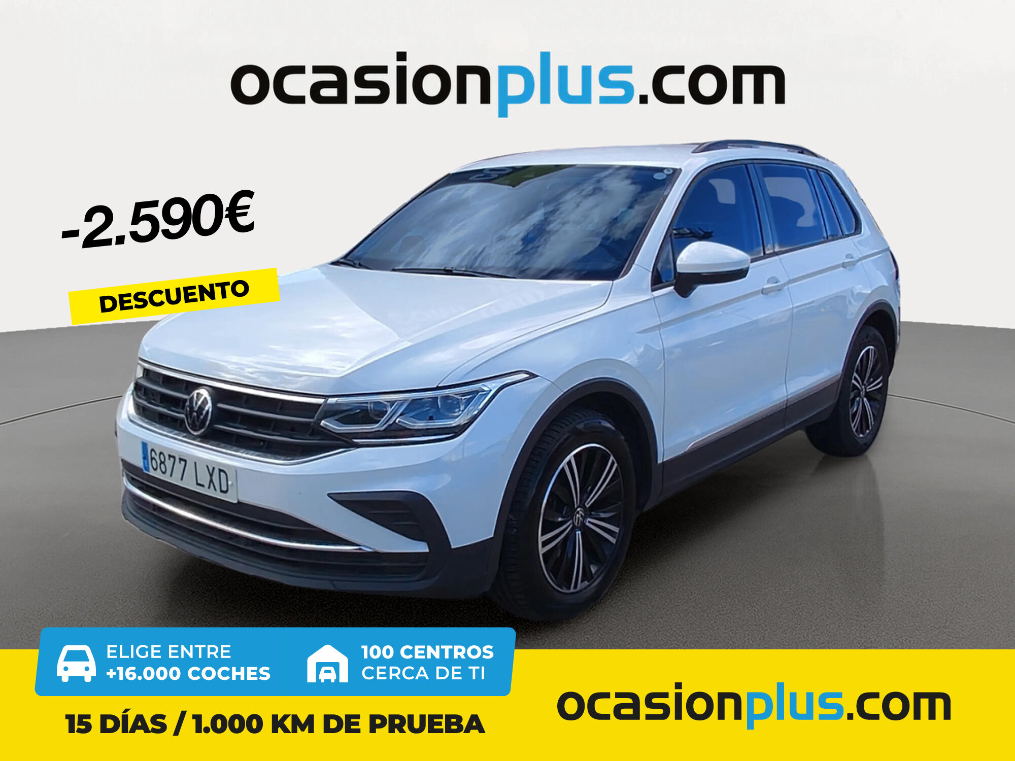 VOLKSWAGEN Tiguan (Life 1.5 TSI 110 kW (150 CV) DSG) en Madrid