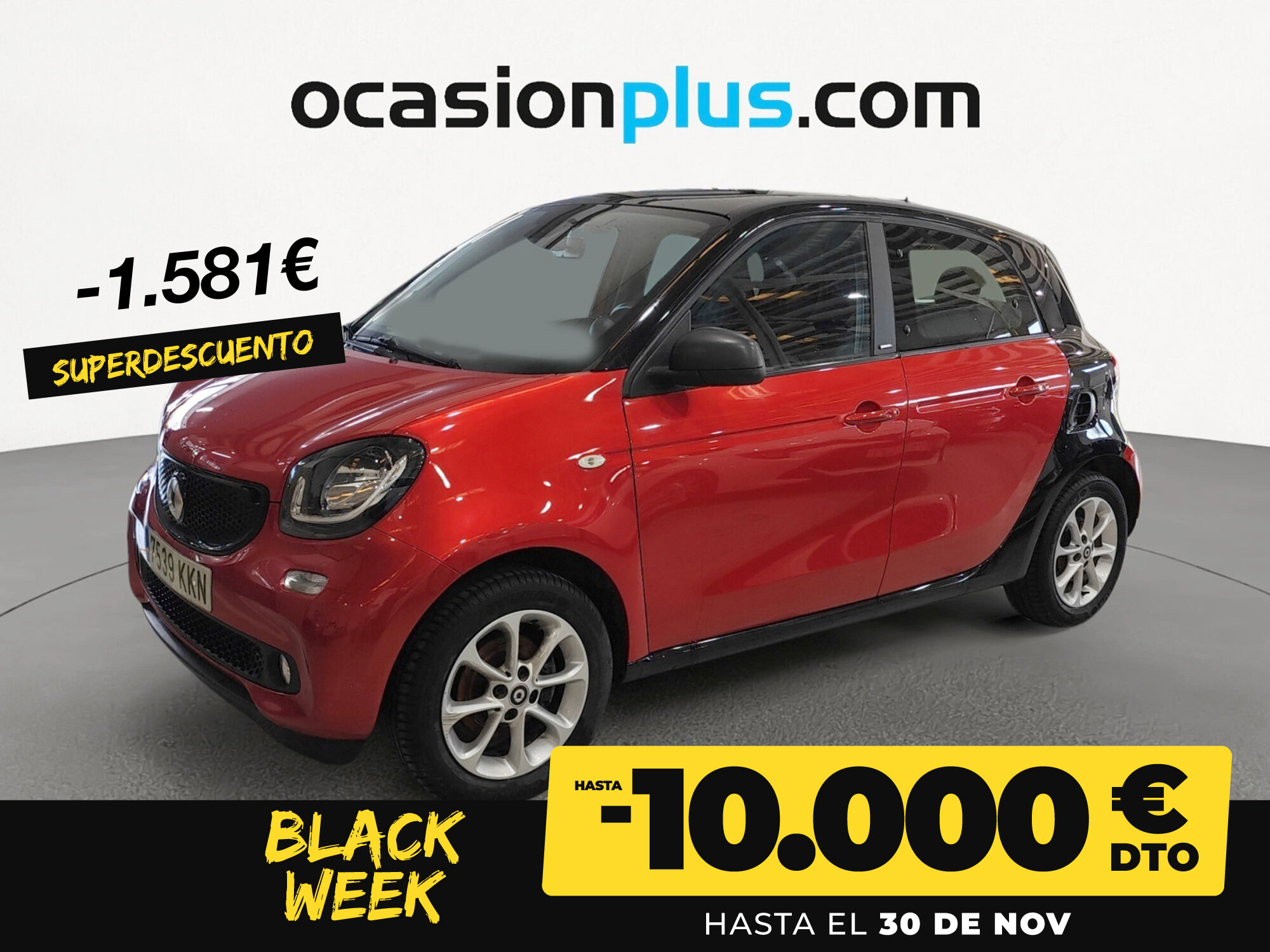 SMART Forfour (66 S&S 66 kW (90 CV)) en Madrid