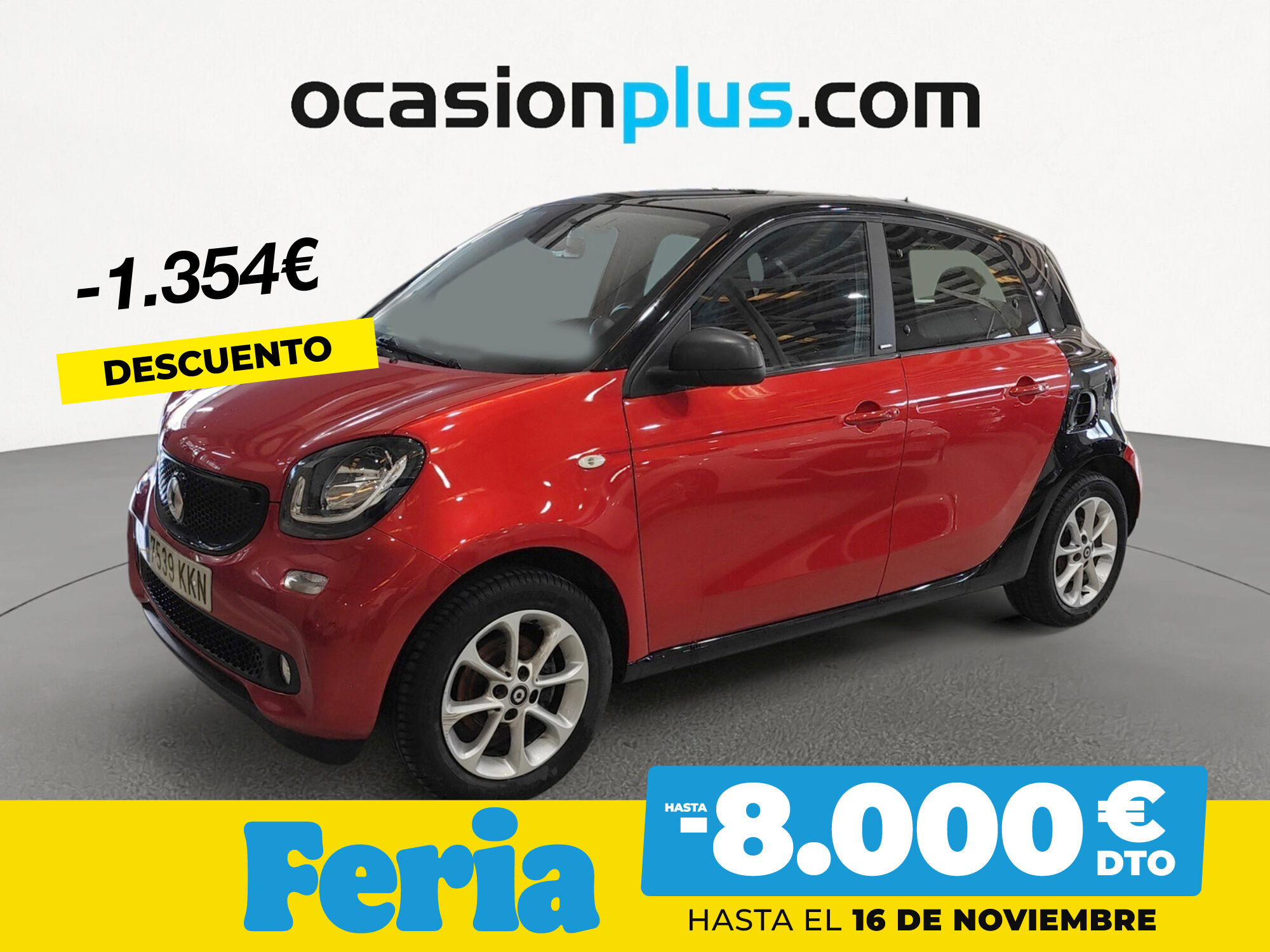 SMART Forfour (66 S&S 66 kW (90 CV)) en Madrid