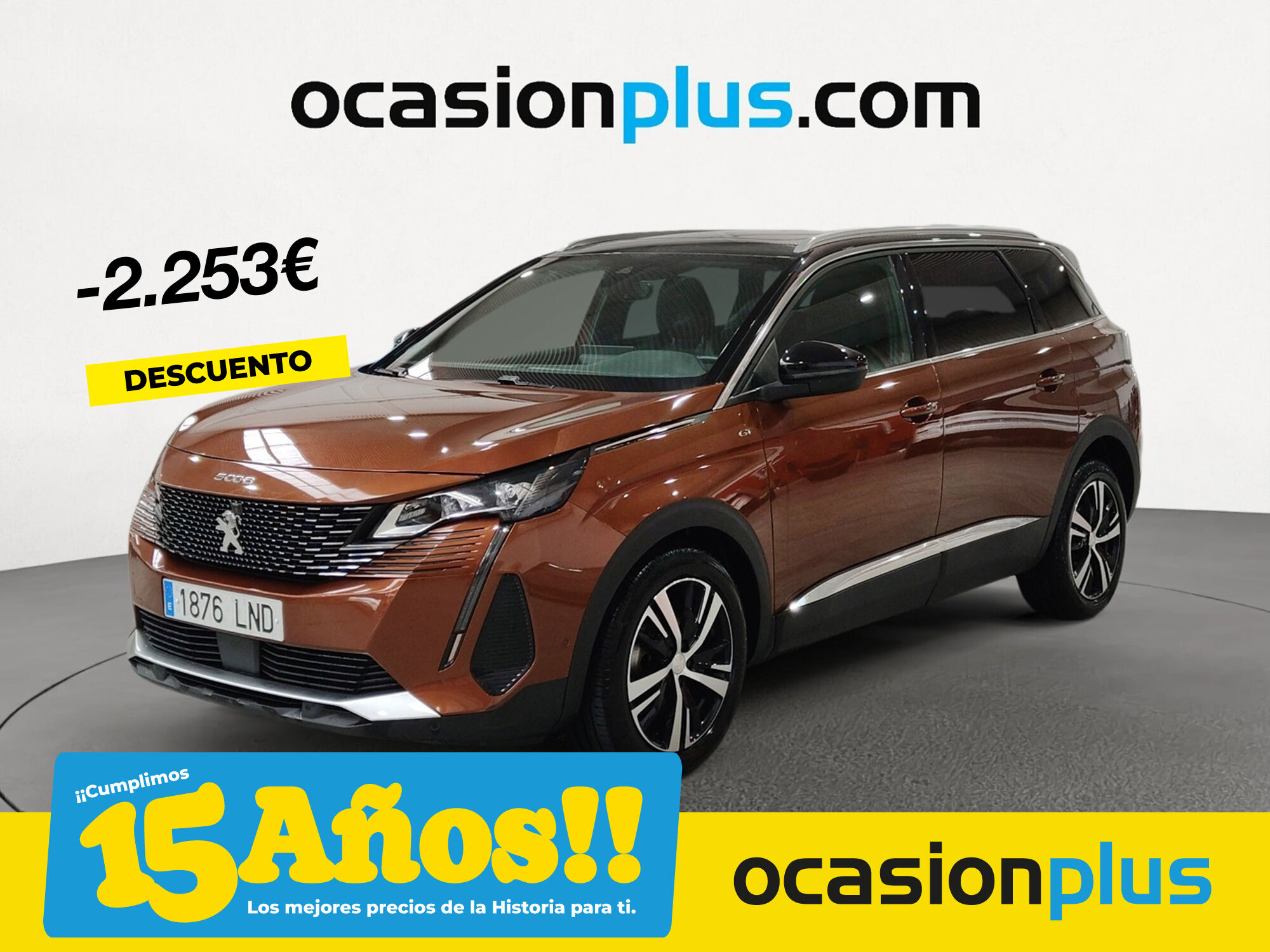 PEUGEOT 5008 (BlueHDI 130 S&S GT EAT8 96 kW (130 CV)) en Madrid
