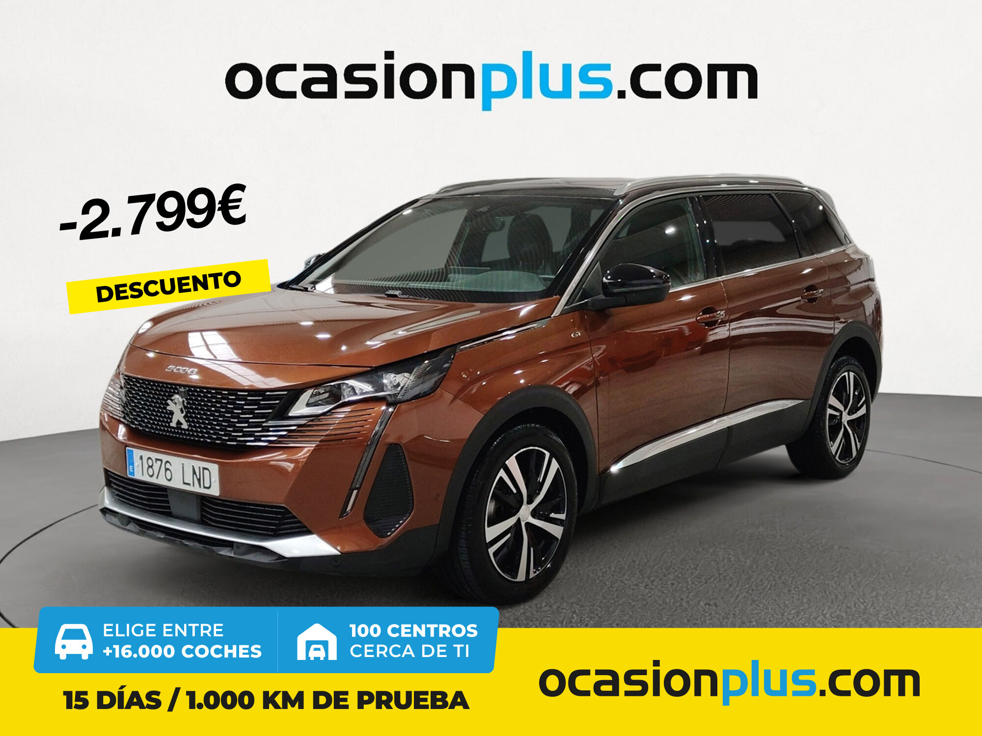 PEUGEOT 5008 (BlueHDI 130 S&S GT EAT8 96 kW (130 CV)) en Madrid
