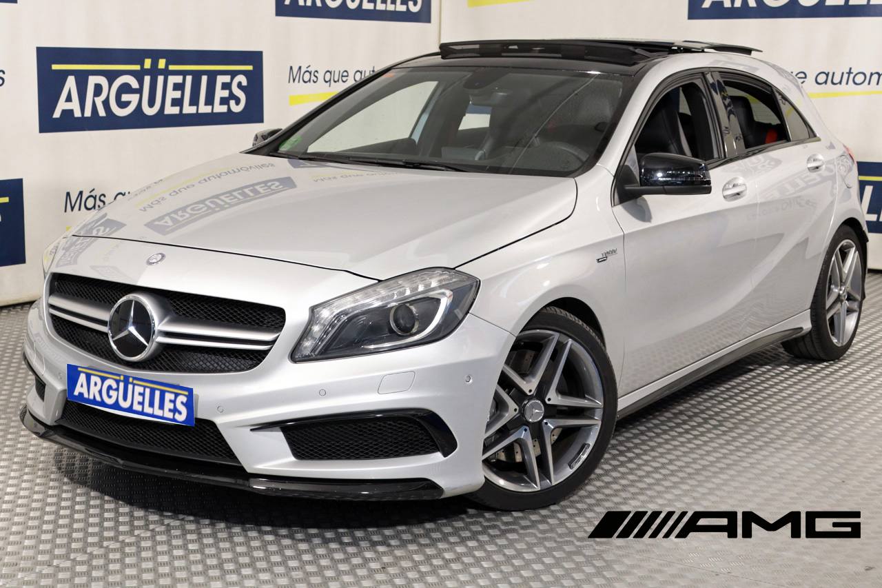 MERCEDES Clase A (Benz A 45 AMG 4Matic 360cv PACK AMG NIGHT) en Madrid