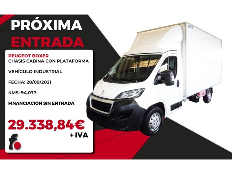 Foto del PEUGEOT Boxer Chasis Cabina 2.2BlueHDI 435 L4 S&S 140