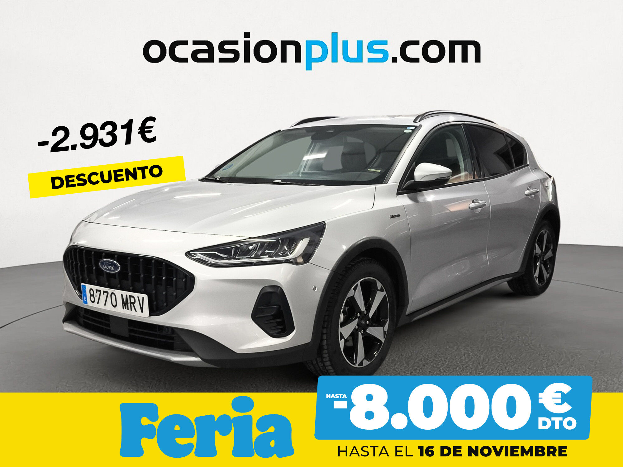 FORD Focus (1.0 Ecoboost MHEV Active Auto 114 kW (155 CV)) en Madrid