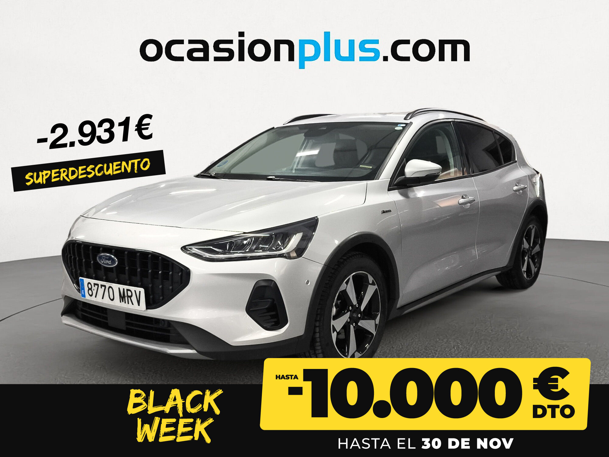 FORD Focus (1.0 Ecoboost MHEV Active Auto 114 kW (155 CV)) en Madrid