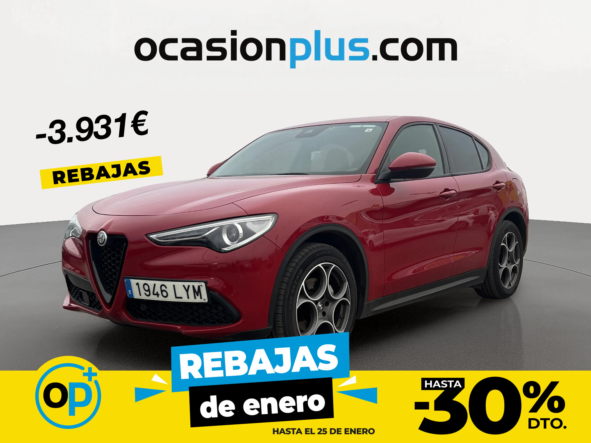 ALFA ROMEO Stelvio (2.0 Gasolina Sprint Q4 Auto 148 kW (200 CV)) en Madrid