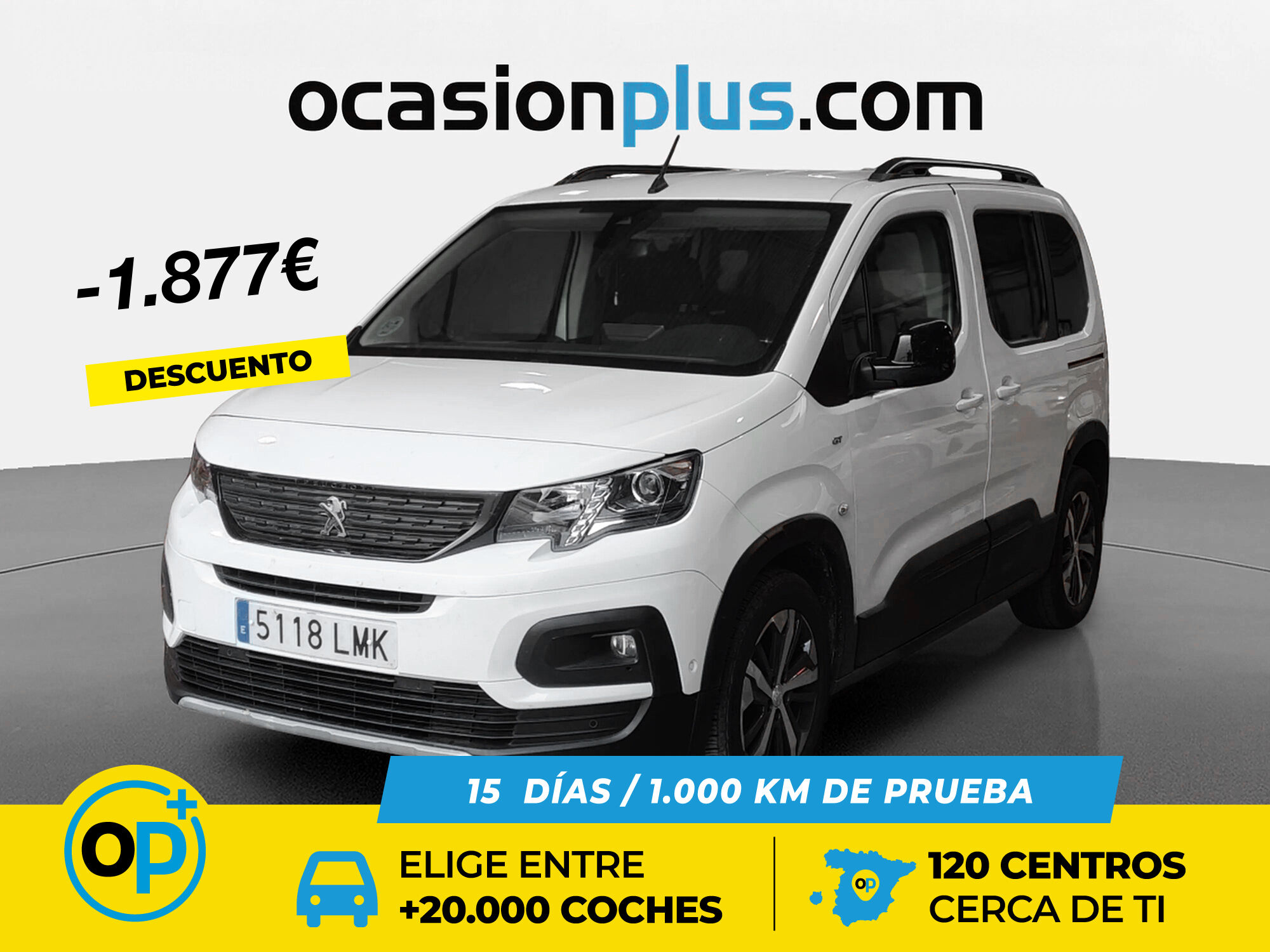 PEUGEOT Rifter (BlueHDi 100 GT Standard 73 kW (100 CV)) en Madrid