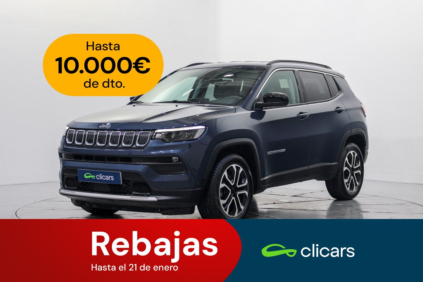 JEEP Compass (Compass 1.6 Mjt Limited FWD) en Madrid