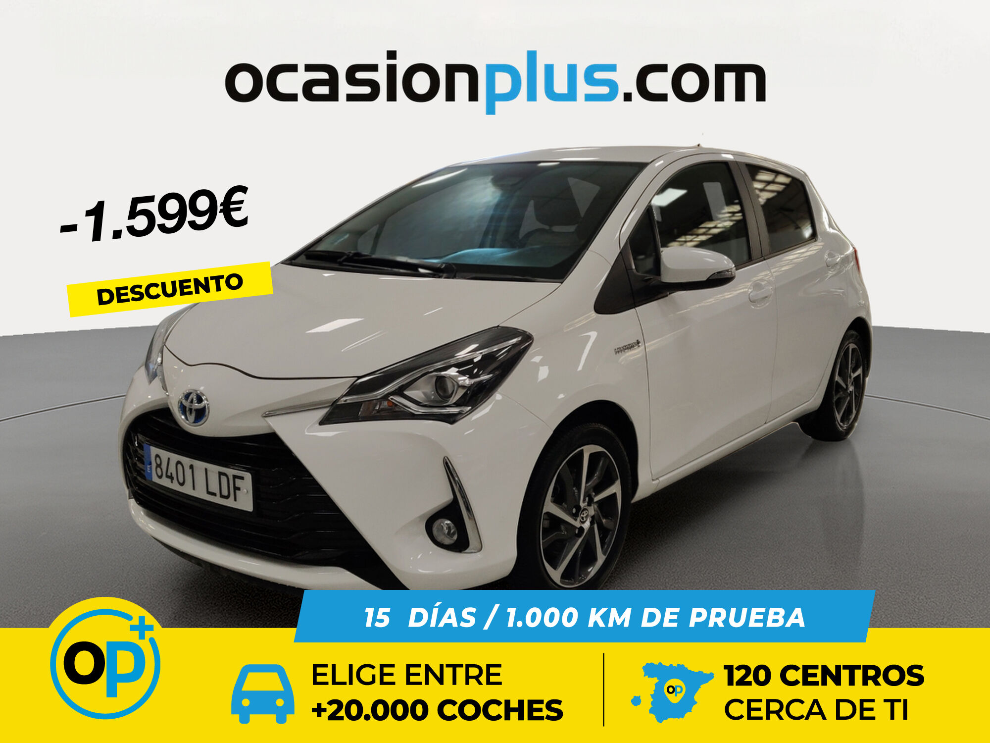 TOYOTA Yaris (100H Feel 74 kW (100 CV)) en Madrid