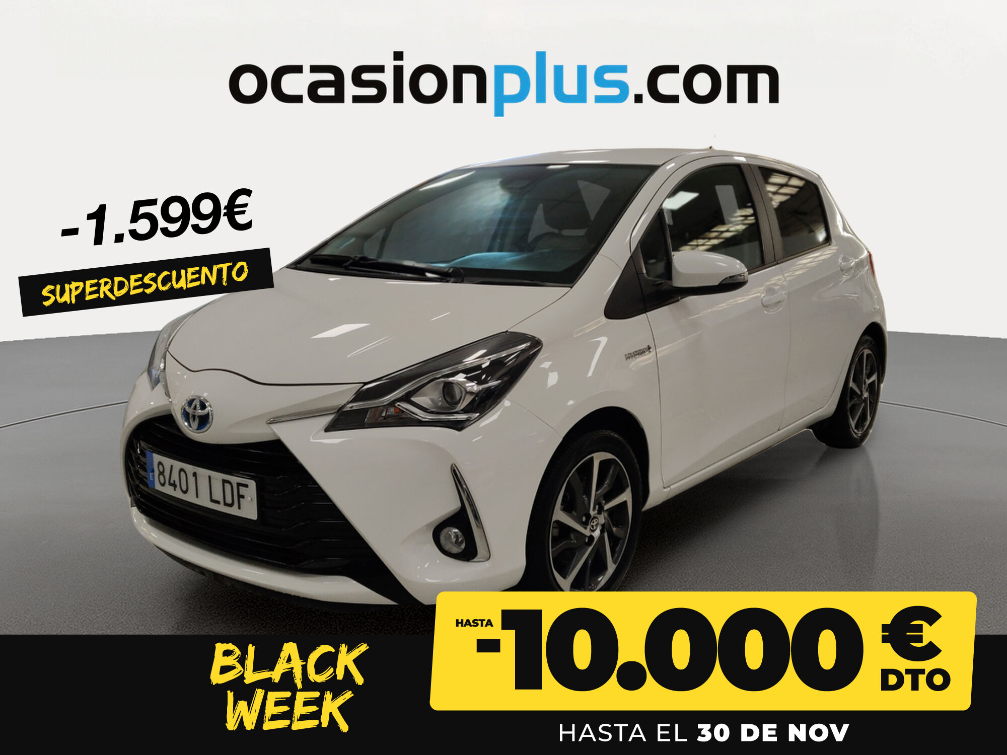 TOYOTA Yaris (100H Feel 74 kW (100 CV)) en Madrid