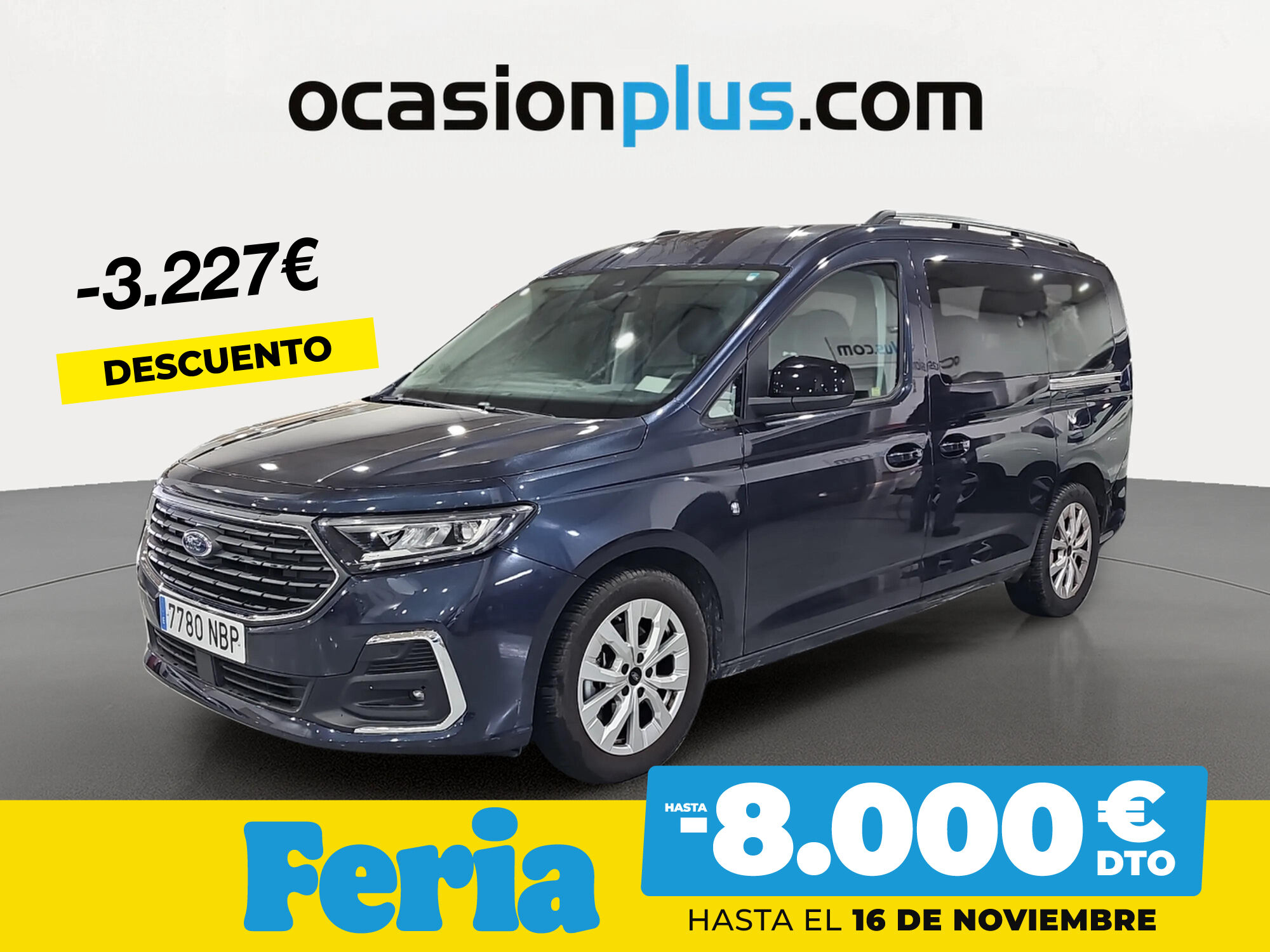 FORD Tourneo Connect (2.0 Ecoblue S&S Titanium Auto 90 kW (122 CV)) en Madr