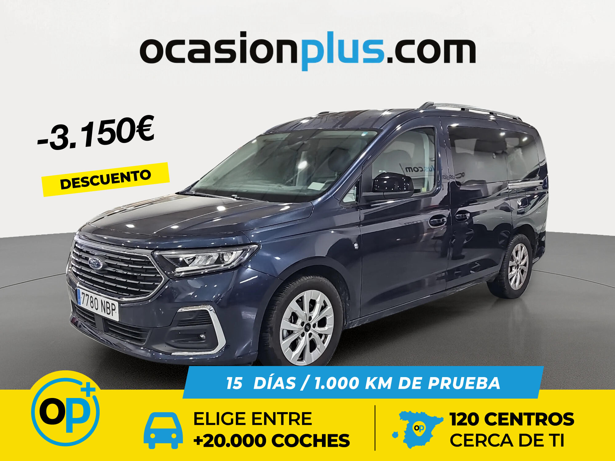 FORD Tourneo Connect (2.0 Ecoblue S&S Titanium Auto 90 kW (122 CV)) en Madr