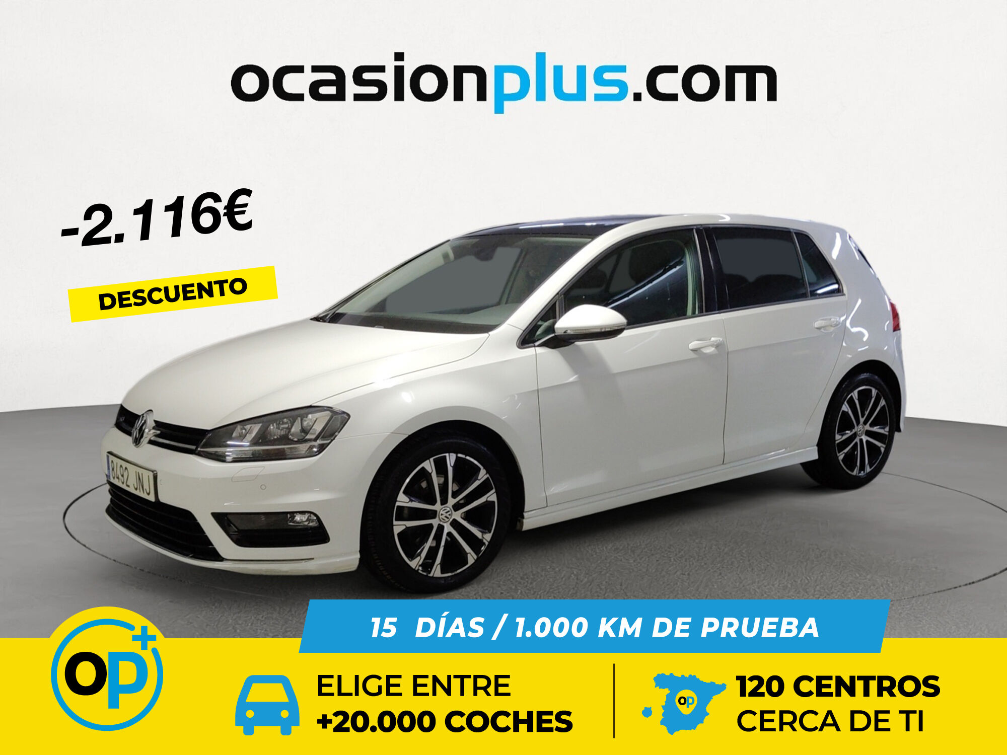 VOLKSWAGEN Golf (Sport 1.6 TDI BMT 81 kW (110 CV) DSG) en Madrid