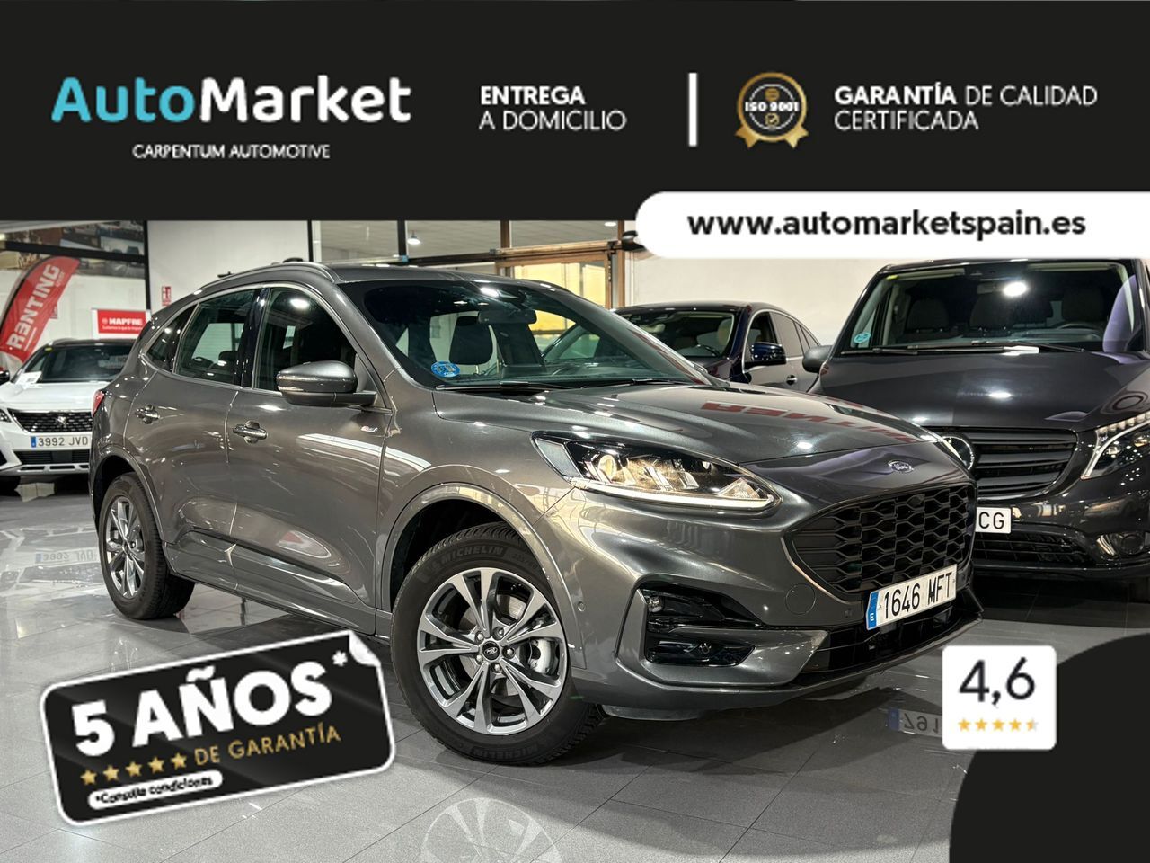 FORD Kuga (ST-LINE 2.5 DURATEC PHEV 165KW AUTO ST-LINE 1.5T ECOBOOST 110KW 