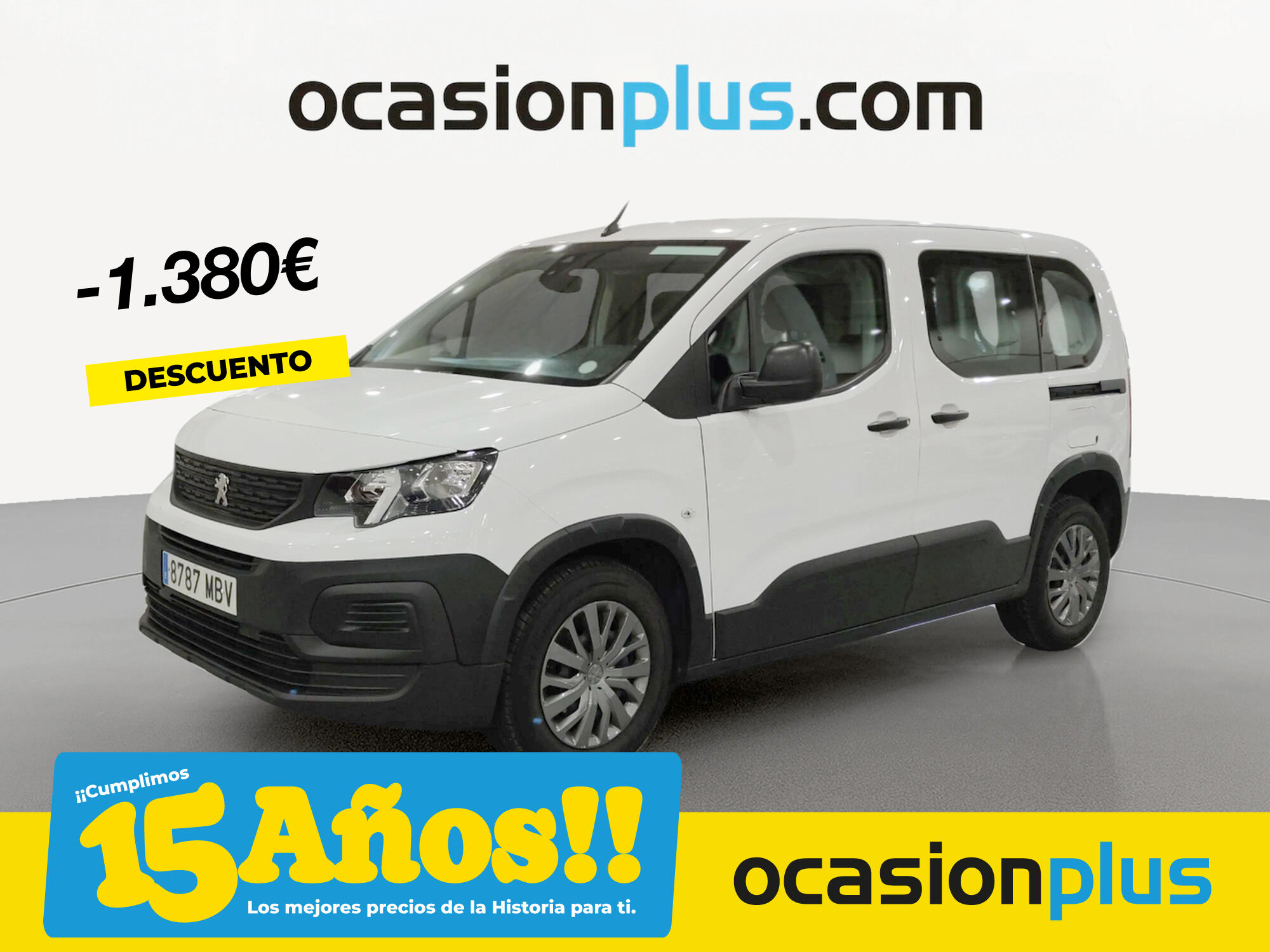 PEUGEOT Rifter (BlueHDi 100 Active Pack Standard 73 kW (100 CV)) en Madrid