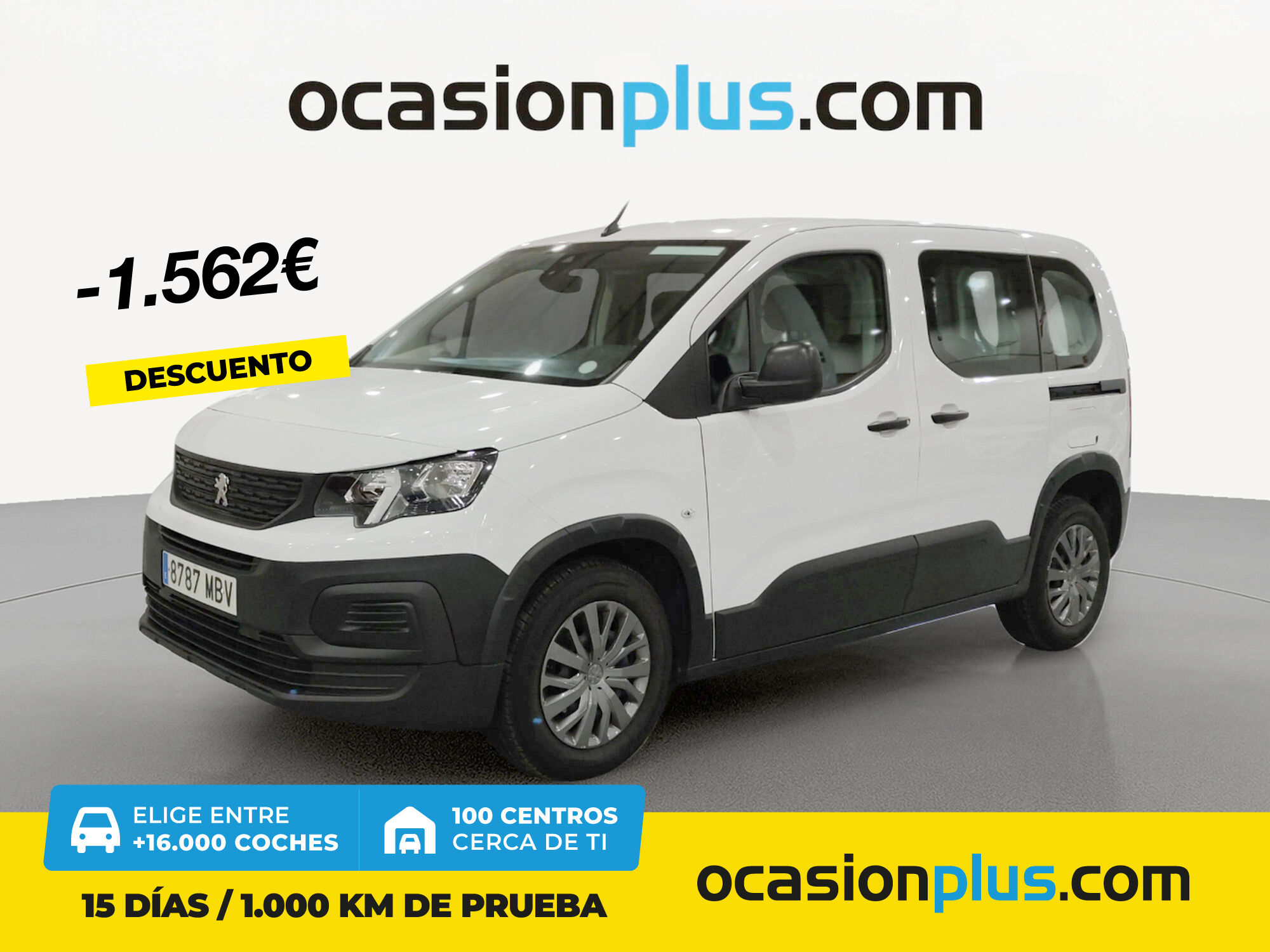 PEUGEOT Rifter (BlueHDi 100 Active Pack Standard 73 kW (100 CV)) en Madrid