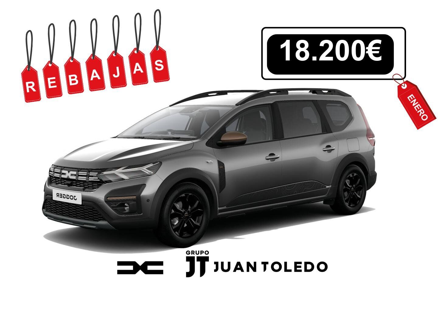 DACIA Jogger (100cv ECO-G Extreme Go 5 plazas) en Palmas, Las