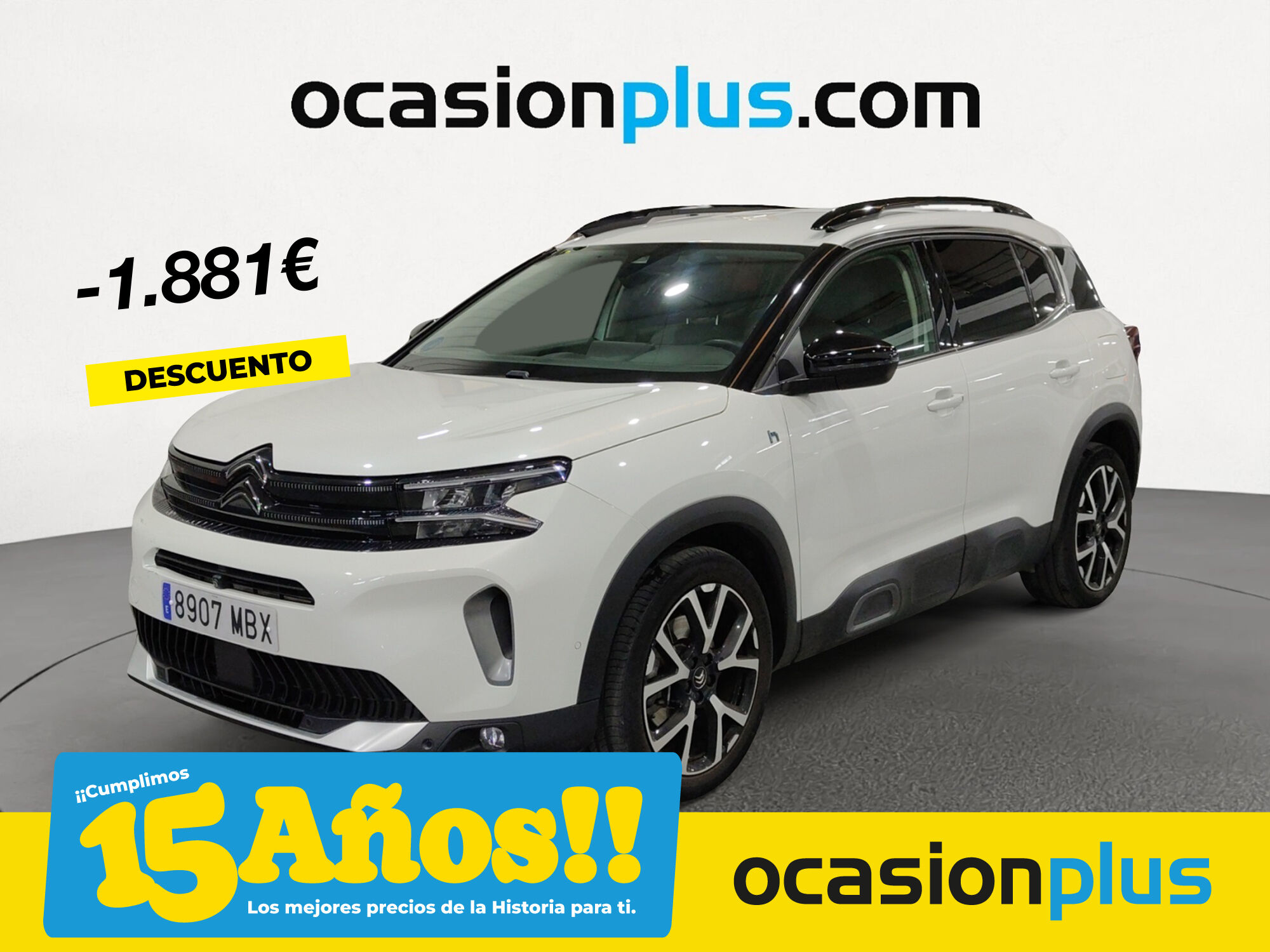 CITROEN C5 Aircross (Hybrid 225 Shine Pack e-EAT8 165 kW (225 CV)) en Madri