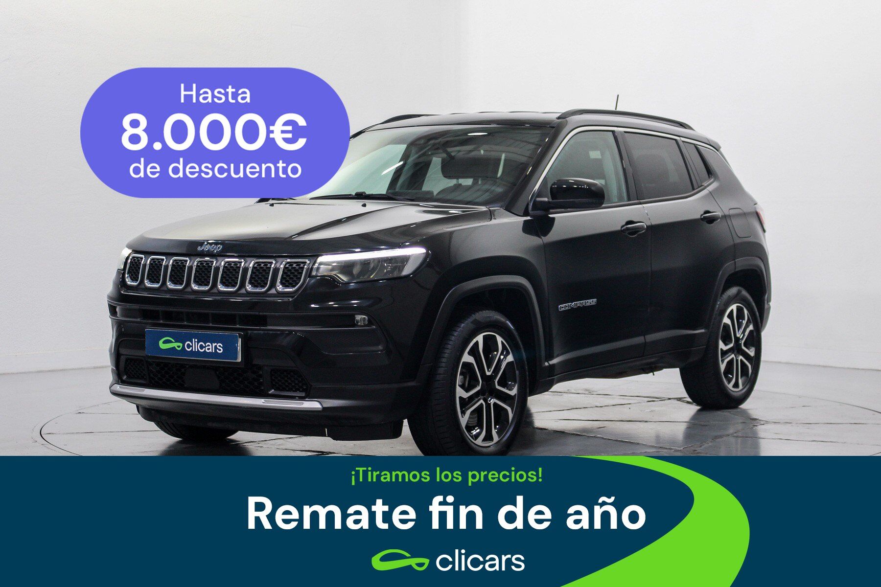 JEEP Compass (Compass 1.3 PHEV Limited EAWD Aut. 190) en Madrid