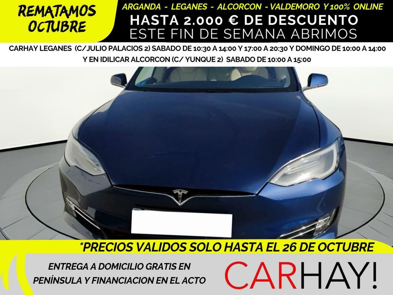 TESLA Model 3 (100D 4WD berlina con portón 345KW 5P) en Madrid