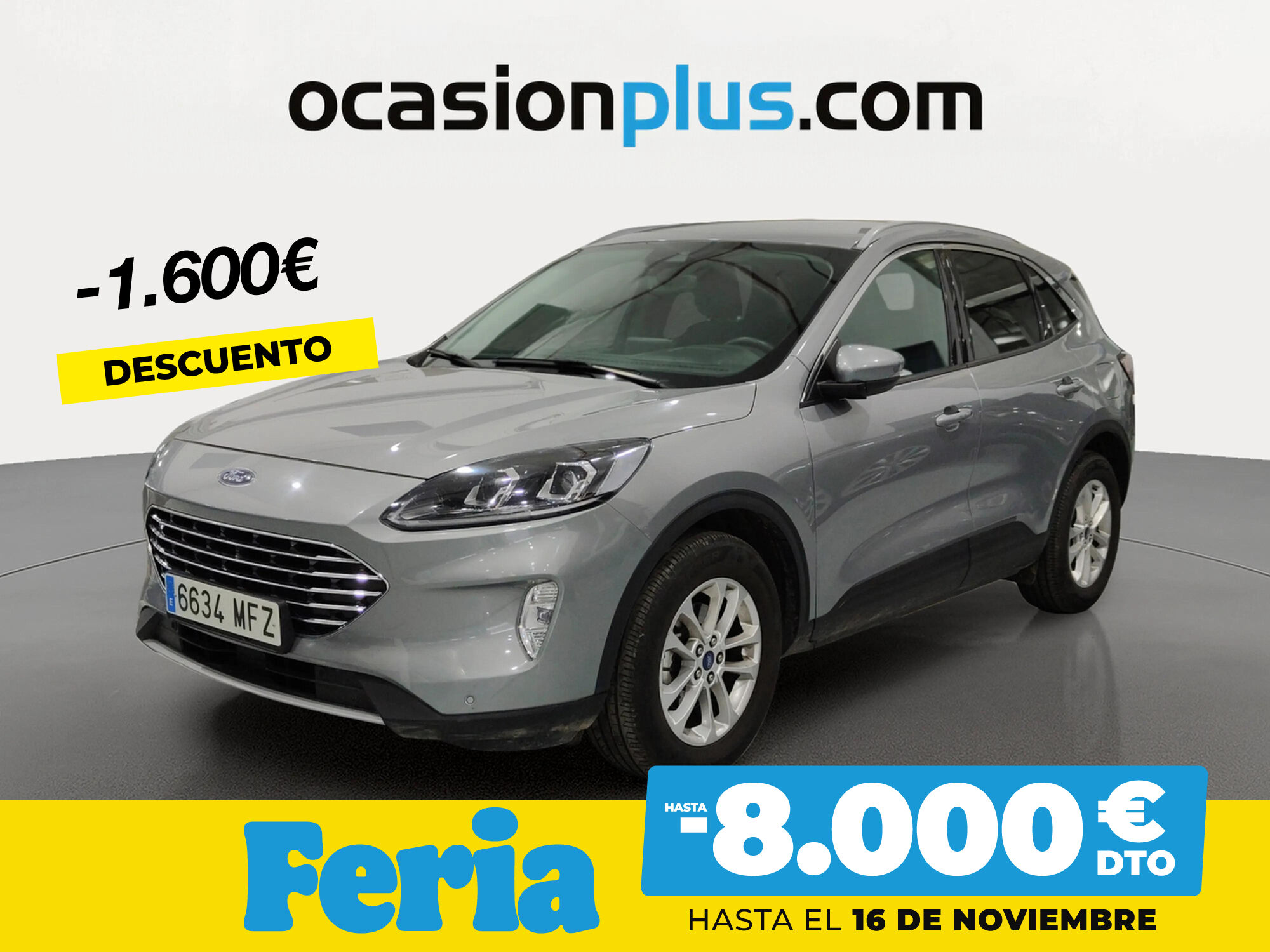 FORD Kuga (1.5 EcoBoost Titanium 4x2 110 kW (150 CV)) en Madrid
