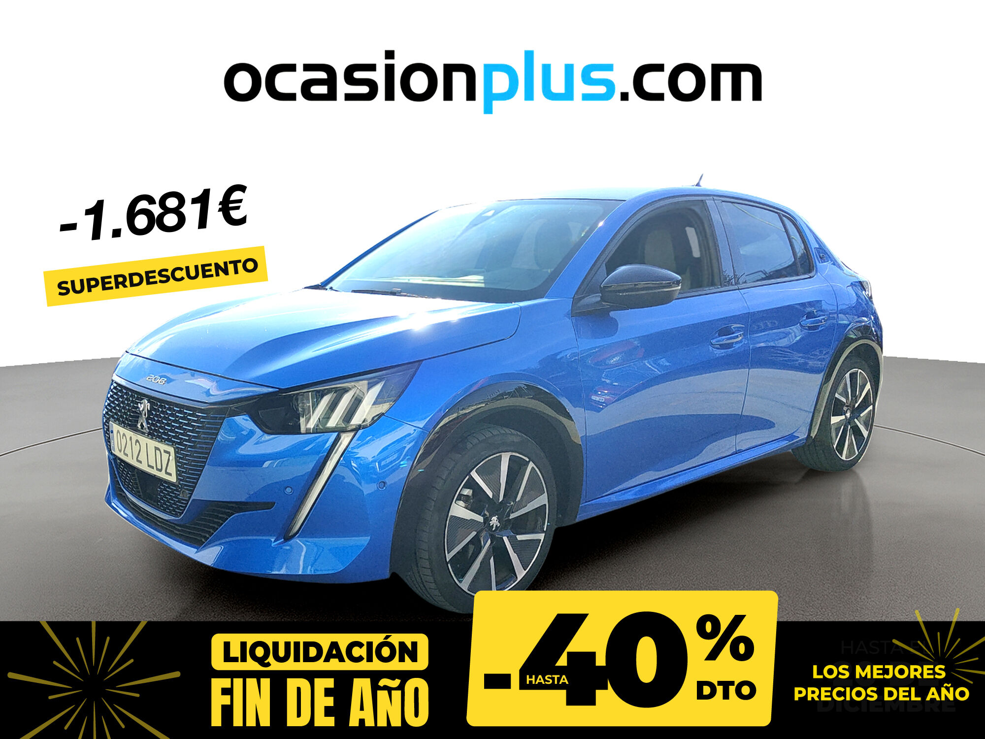 PEUGEOT 208 (Eléctrico GT 100 kW (136 CV)) en Madrid