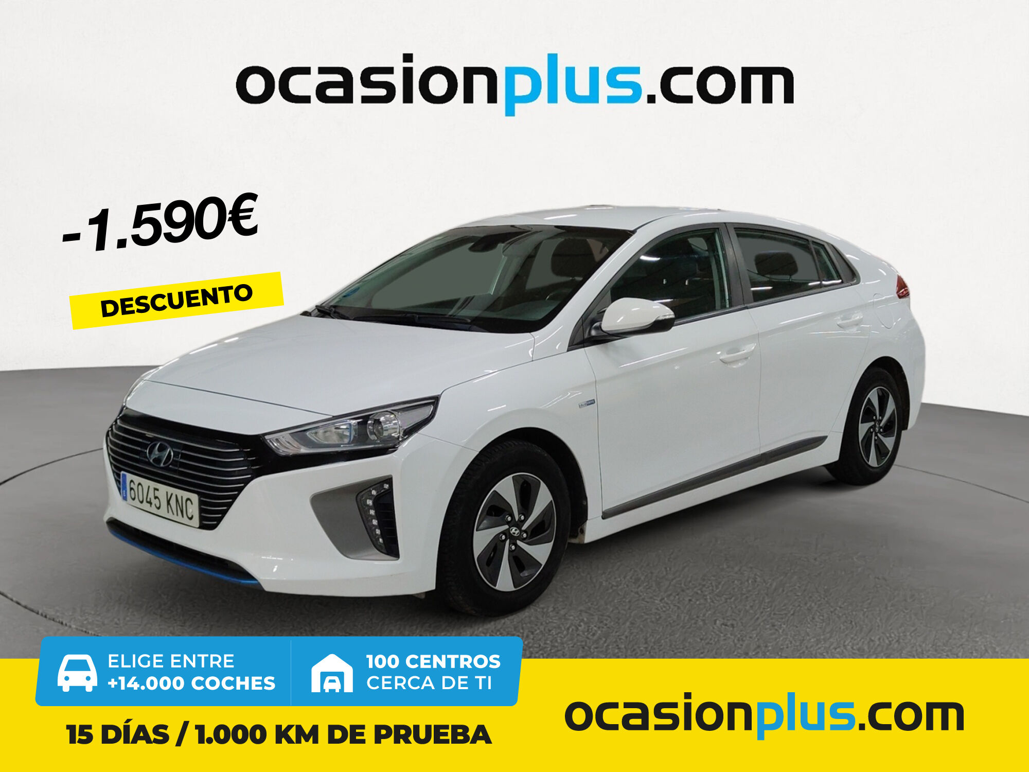 HYUNDAI Ioniq (1.6 GDI HEV Klass DCT 104 kW (141 CV)) en Madrid