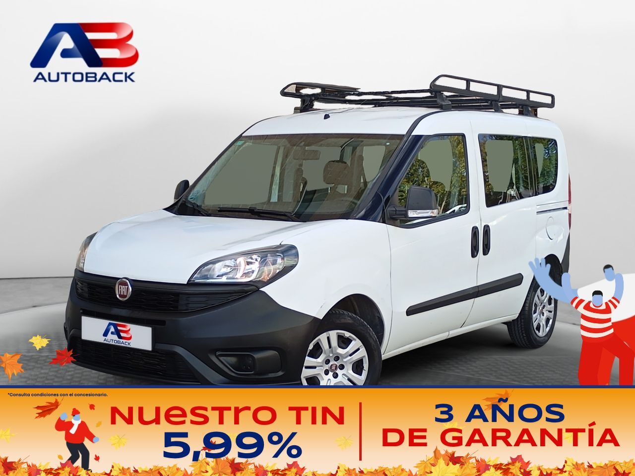 FIAT Dobló (Pop M1 1.6 Multijet 70kW (95CV) SWB) en Madrid