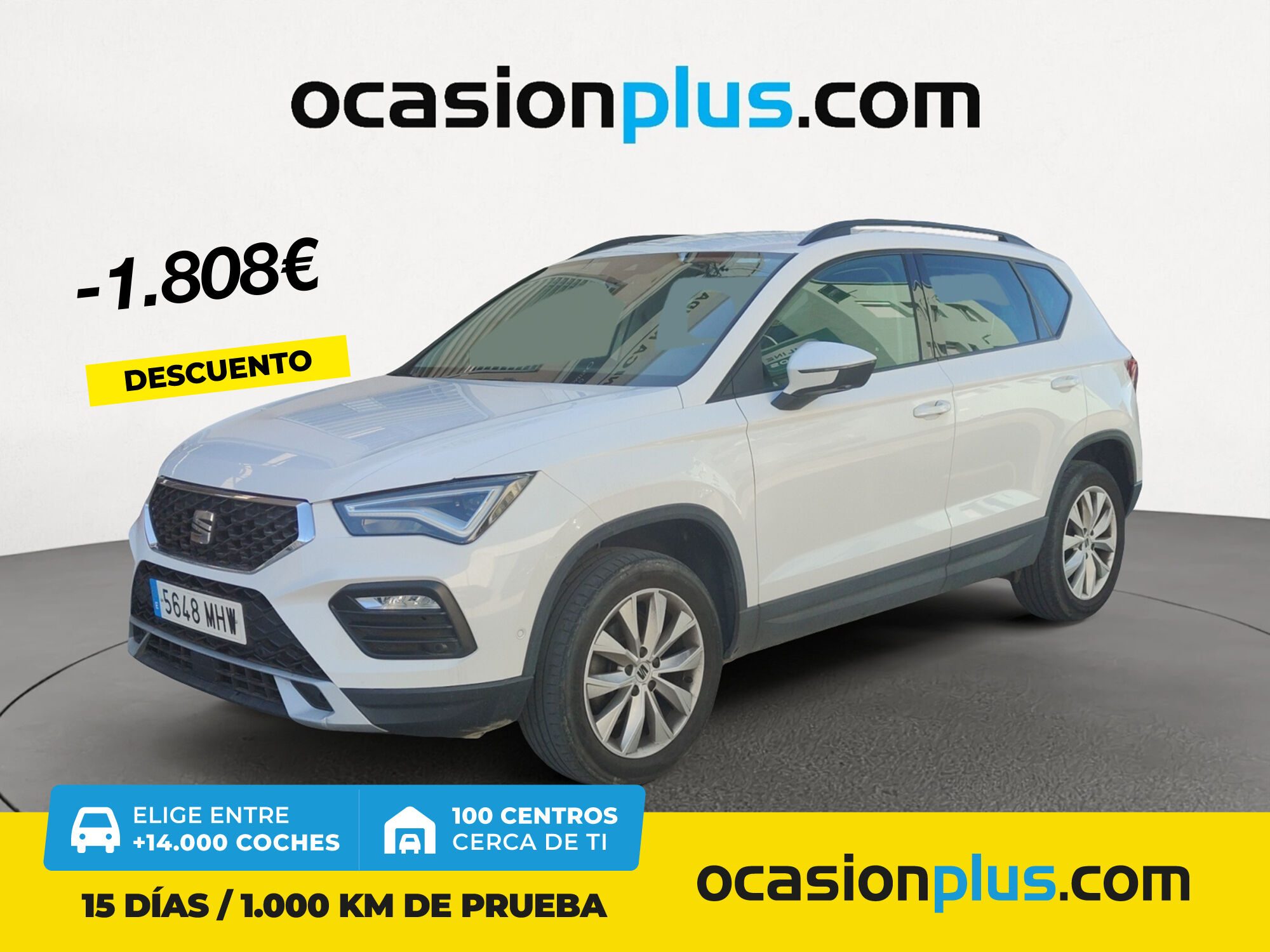 SEAT Ateca (1.5 TSI S&S Style XXL 110 kW (150 CV)) en Madrid