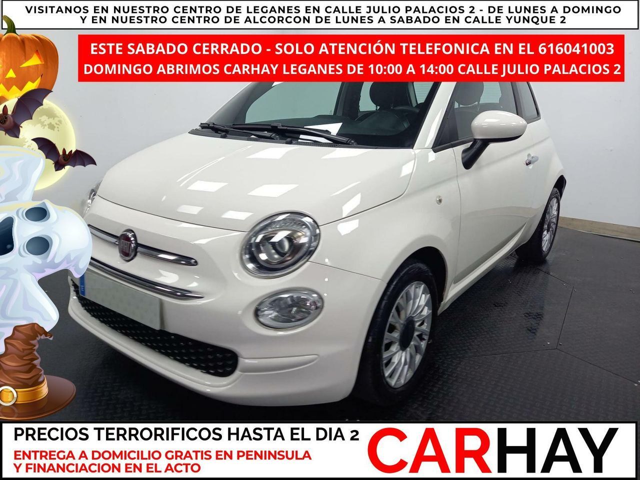FIAT 500 (LOUNGE 1.0 6V HYBRID 52KW (70 CV)) en Madrid