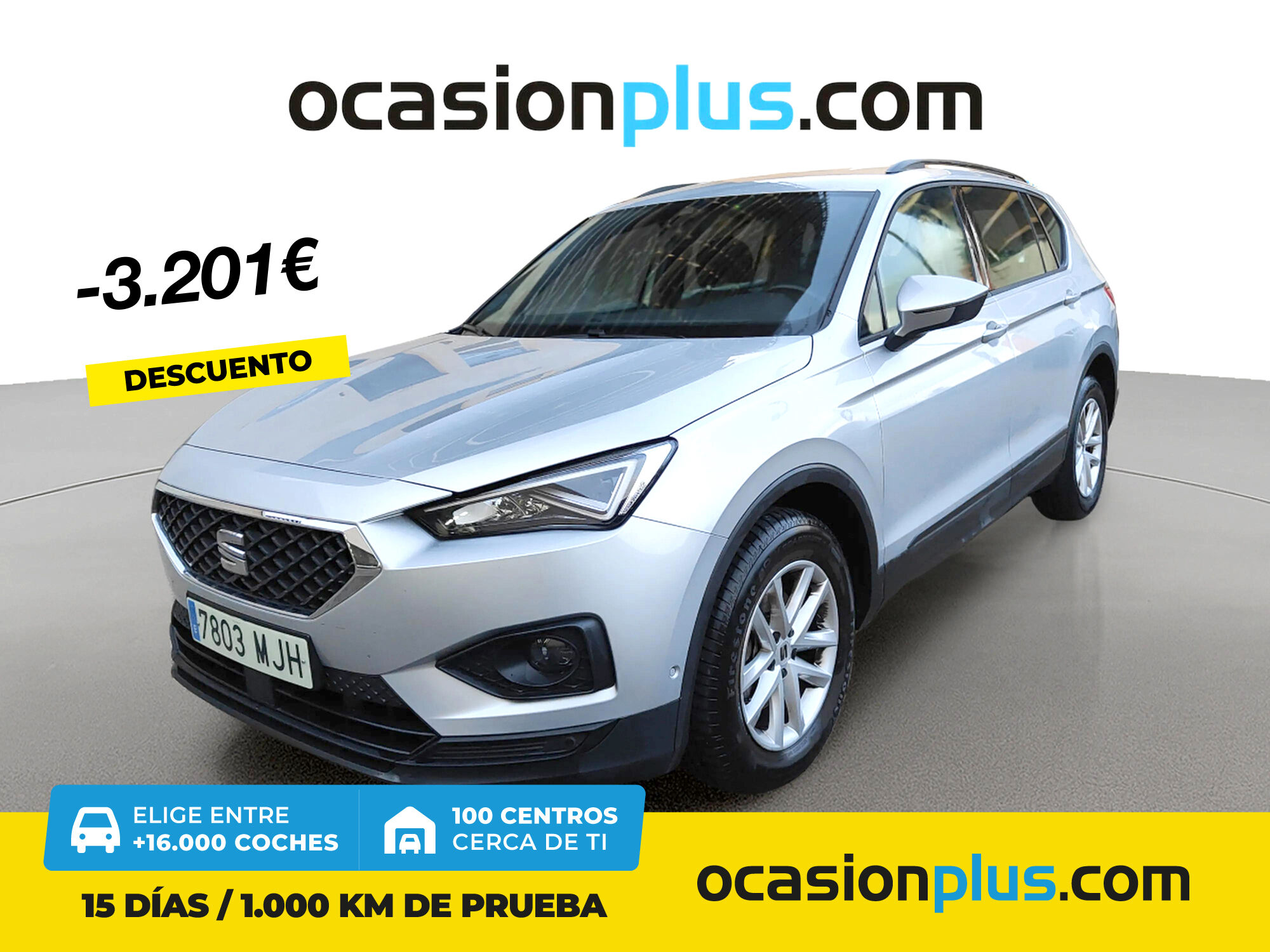 SEAT Tarraco (1.5 TSI S&S Style XL DSG 110 kW (150 CV)) en Madrid