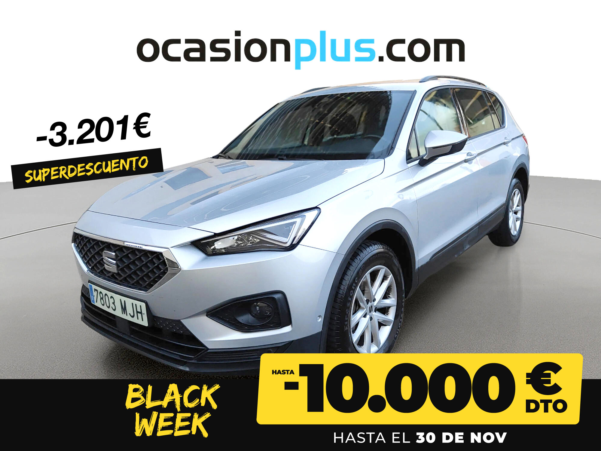 SEAT Tarraco (1.5 TSI S&S Style XL DSG 110 kW (150 CV)) en Madrid