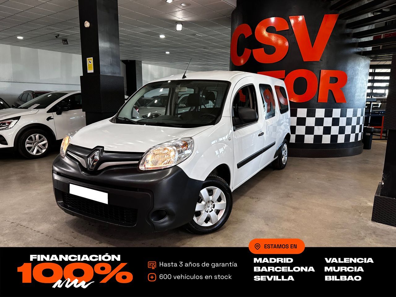RENAULT Kangoo (1.5DCI 100CV MAXI 4PLAZAS) en Madrid