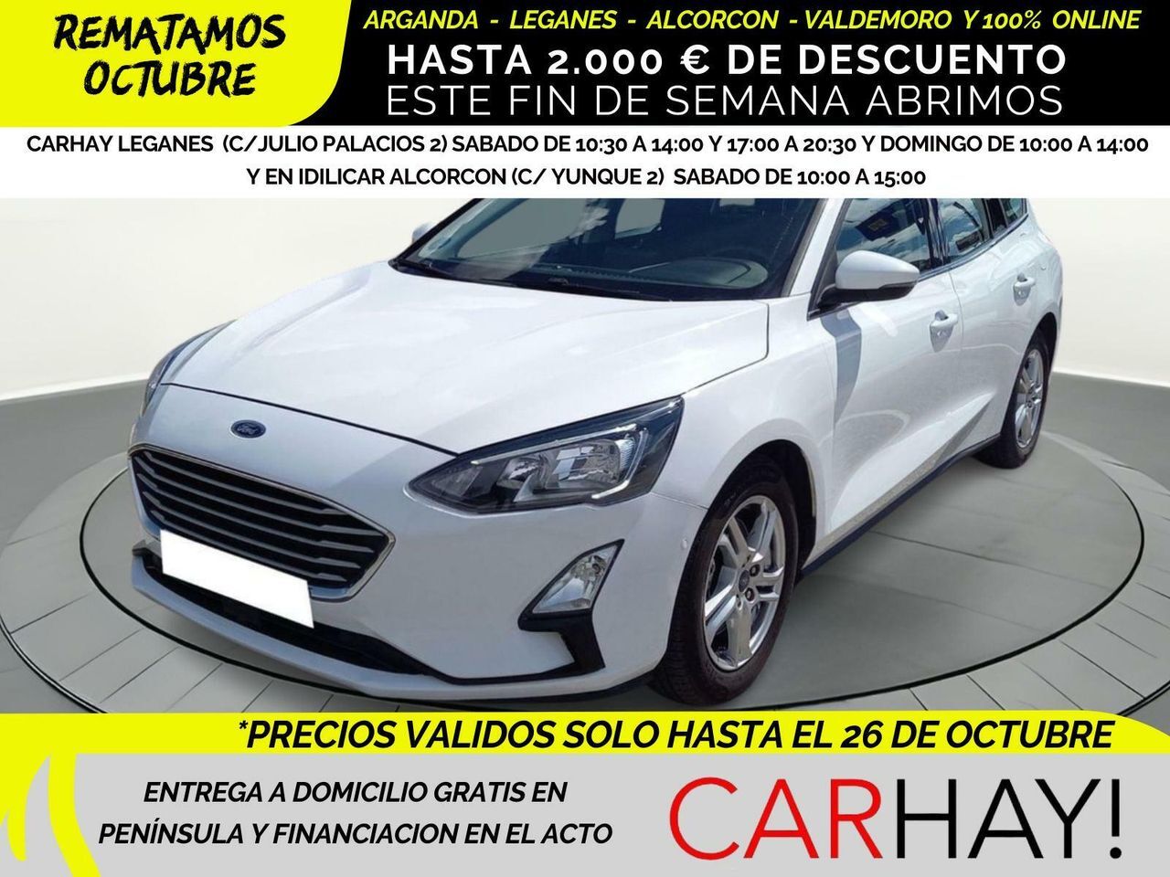 FORD Focus (1.0 Ecoboost MHEV 92kW Trend+ SB) en Madrid